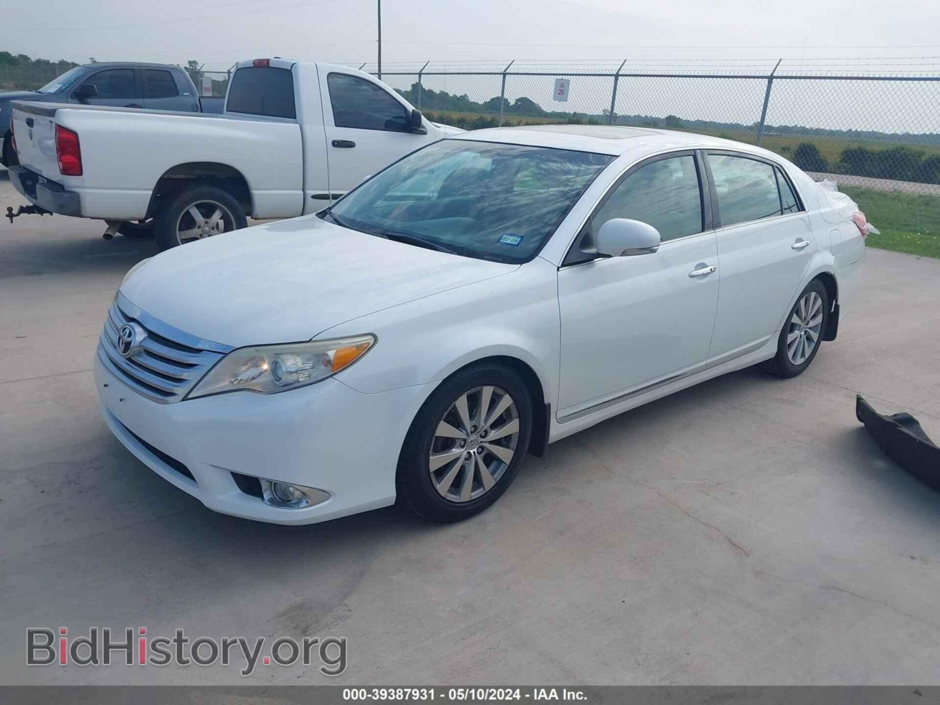 2012 TOYOTA AVALON - VIN: 4T1BK3DB3CU464201 - Фото 2