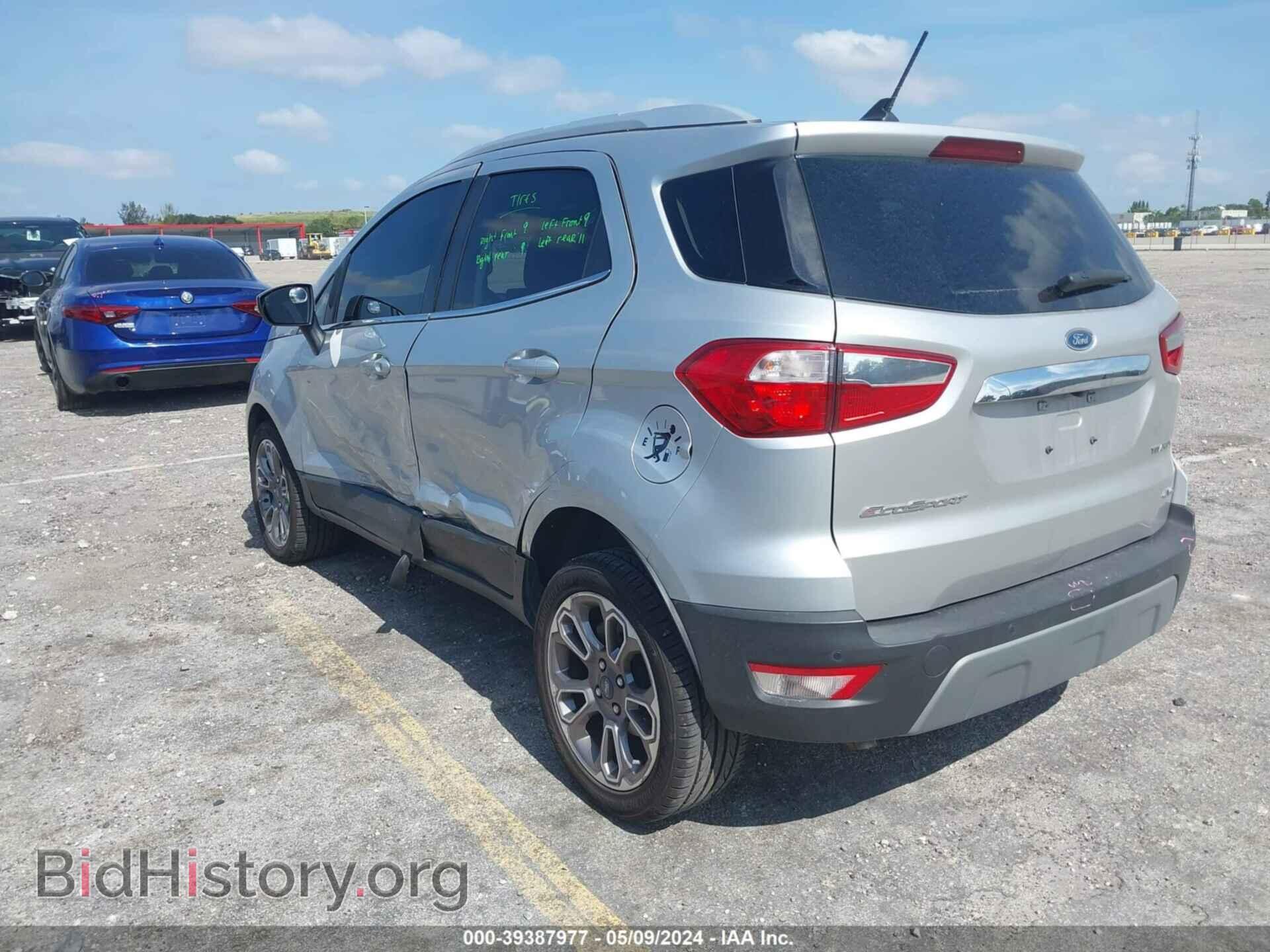 2020 FORD ECOSPORT - VIN: MAJ6S3KL2LC352695 - Фото 3