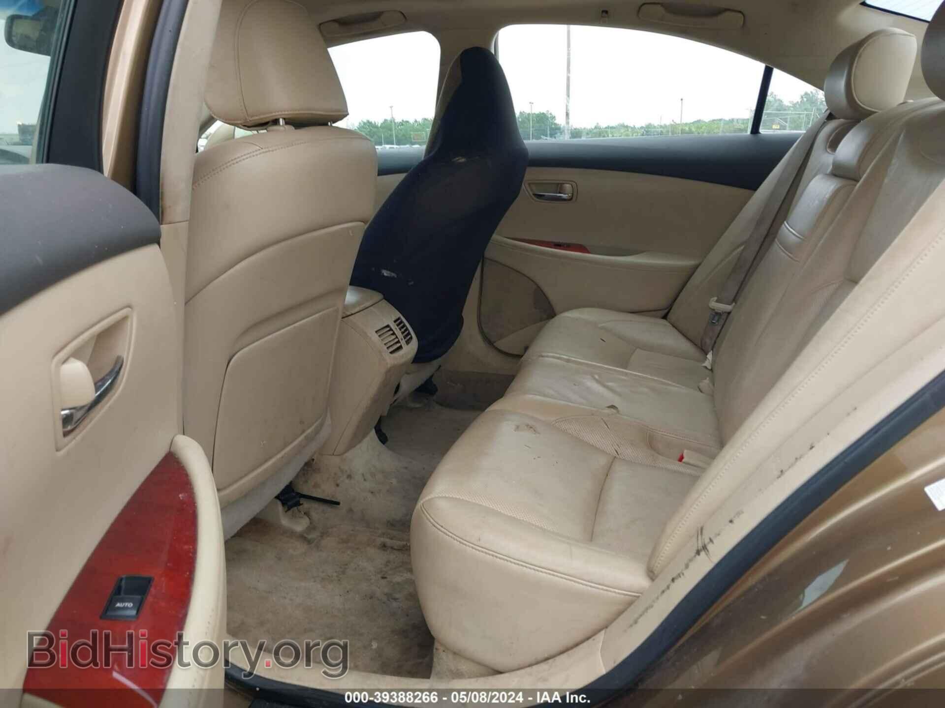 2007 LEXUS ES 350 - VIN: JTHBJ46G072018061 - Фото 8