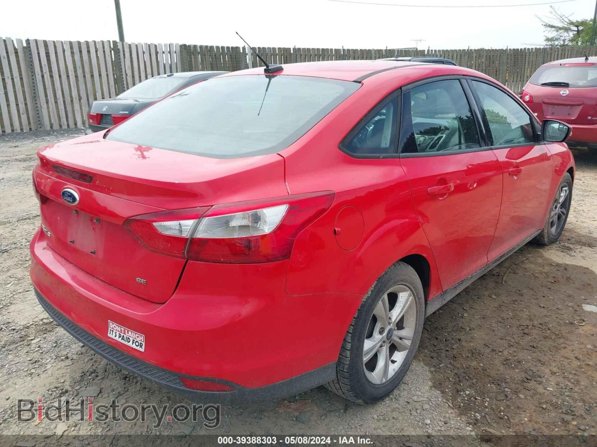 2013 FORD FOCUS - VIN: 1FADP3F24DL212112 - Фото 4