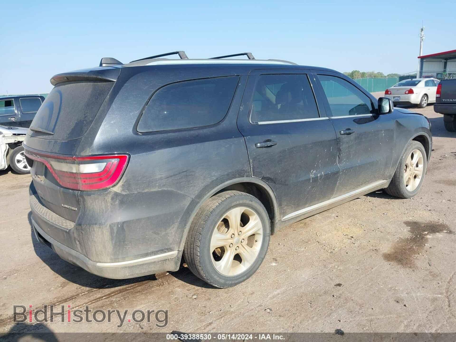 2014 DODGE DURANGO - VIN: 1C4RDHDG3EC592744 - Фото 4
