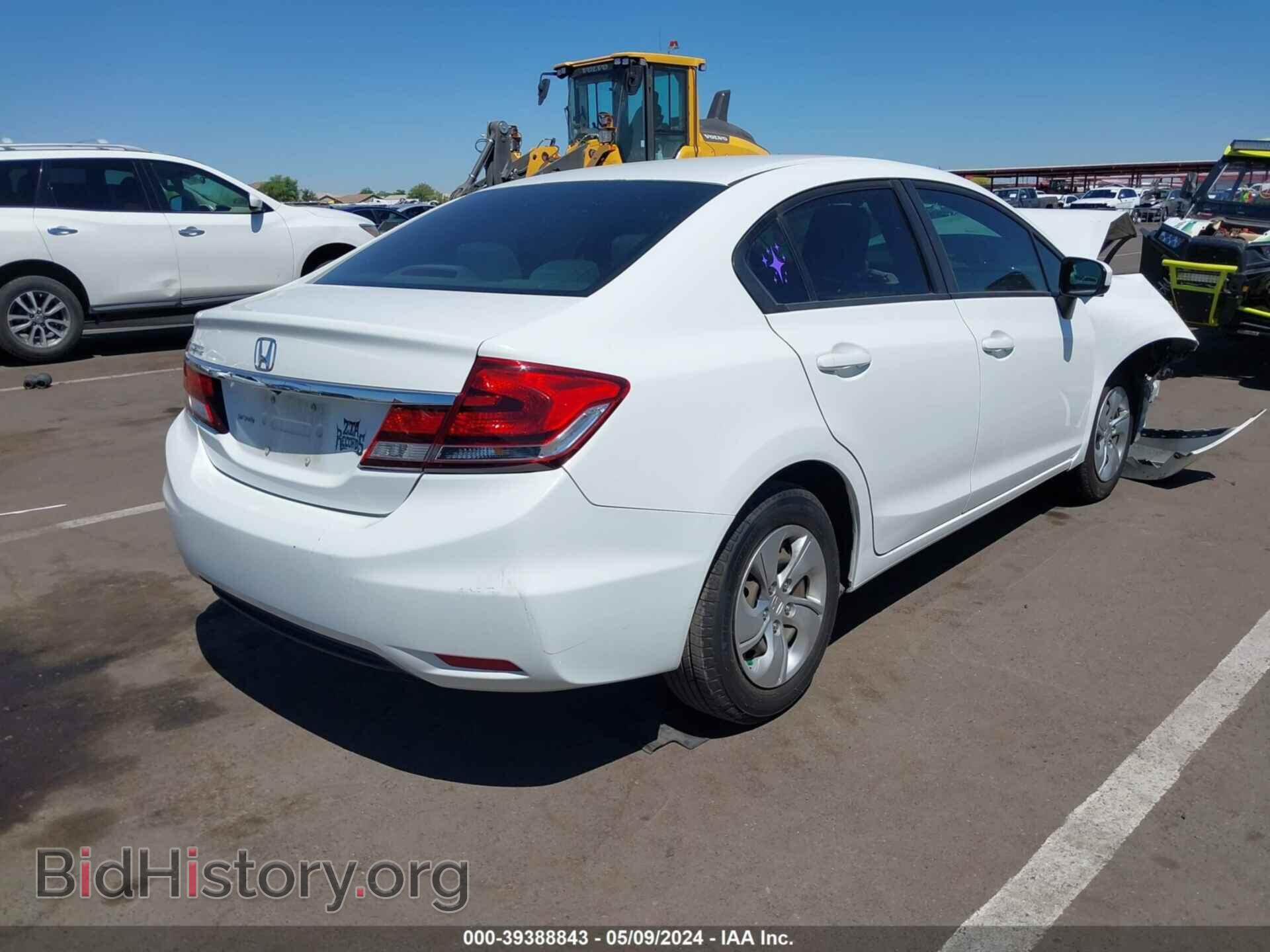 2014 HONDA CIVIC - VIN: 2HGFB2F56EH501644 - Фото 4
