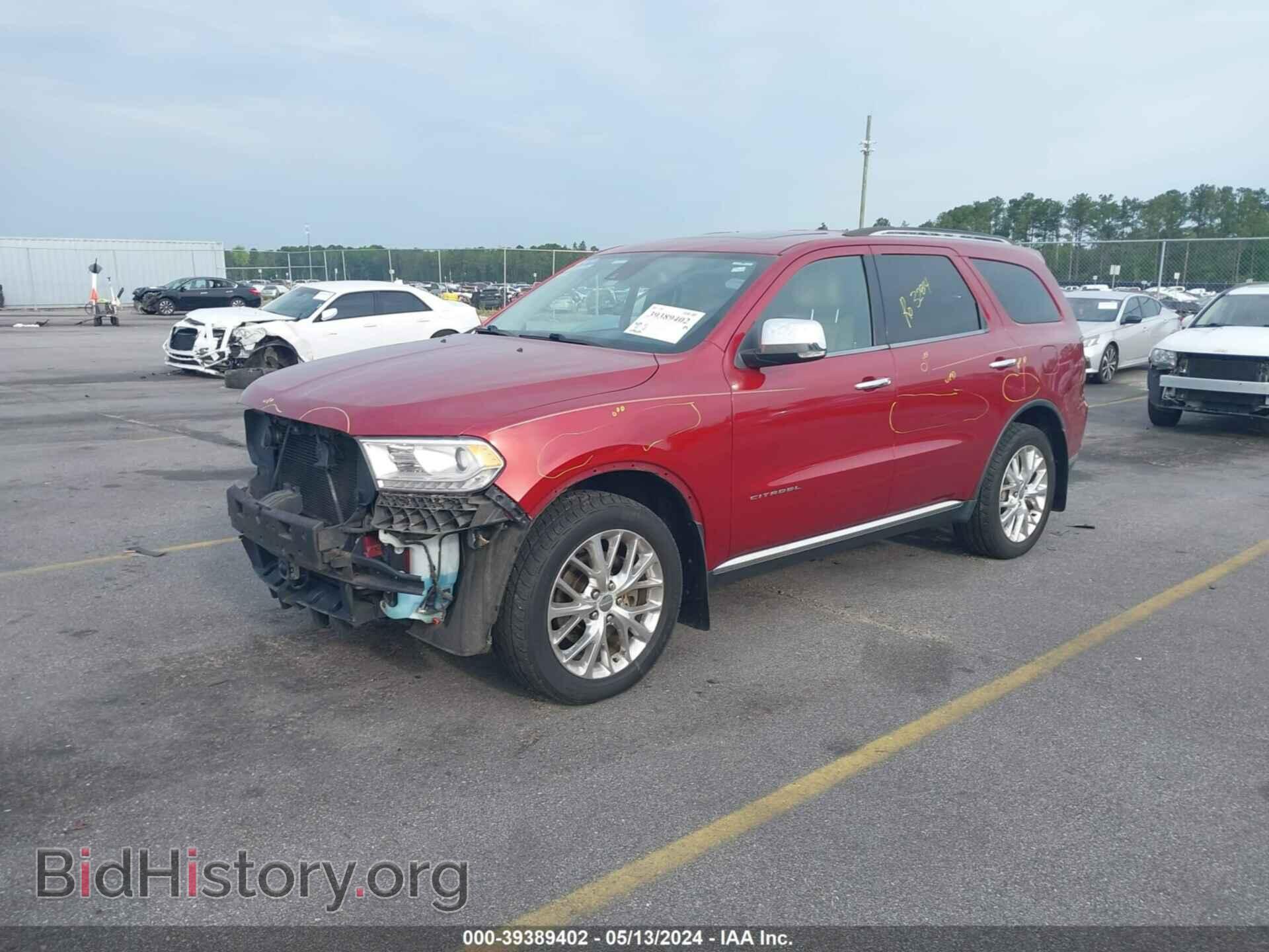 2014 DODGE DURANGO - VIN: 1C4RDJEG5EC550937 - Фото 2