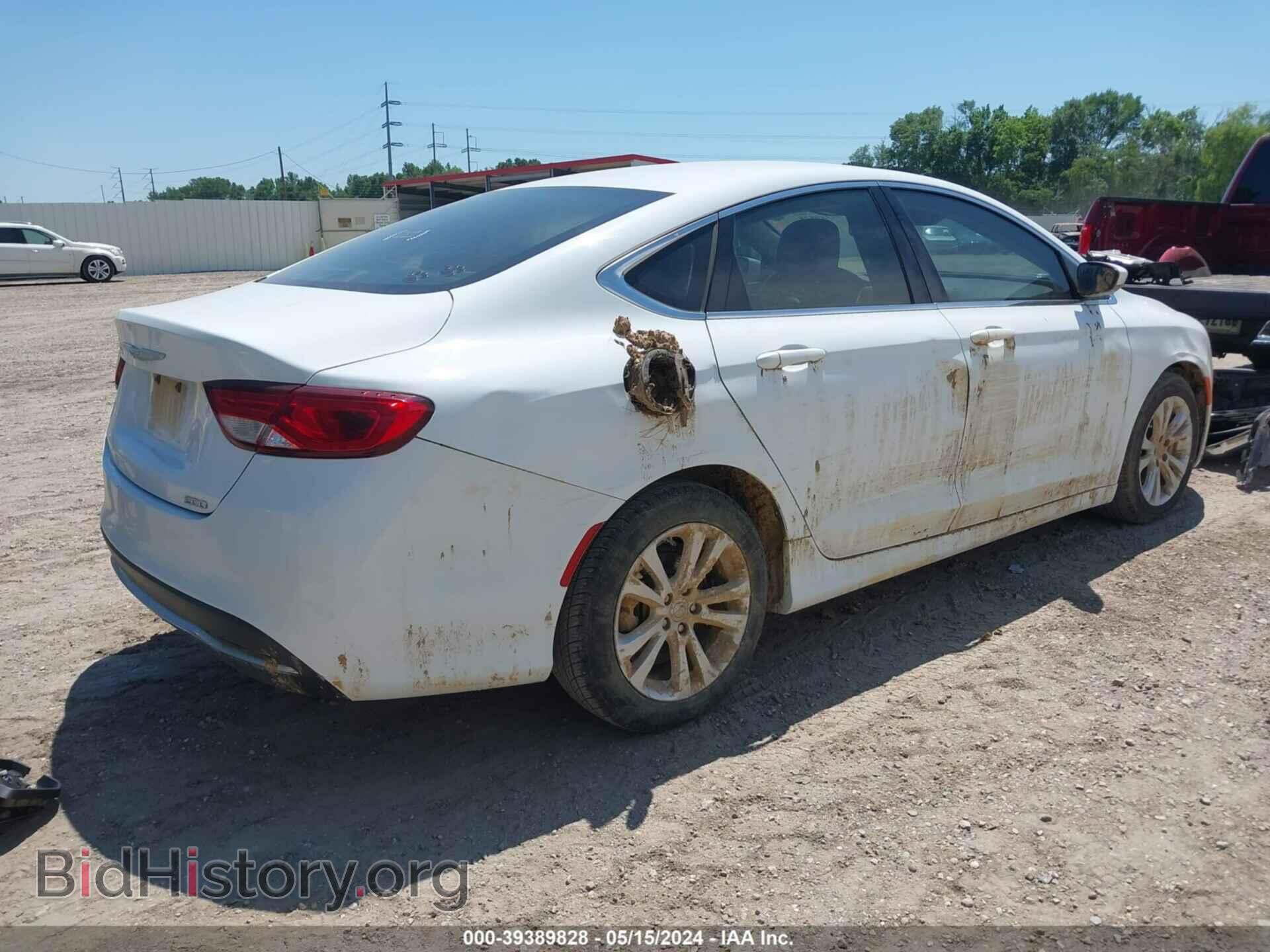 2015 CHRYSLER 200 - VIN: 1C3CCCAB3FN567129 - Фото 4