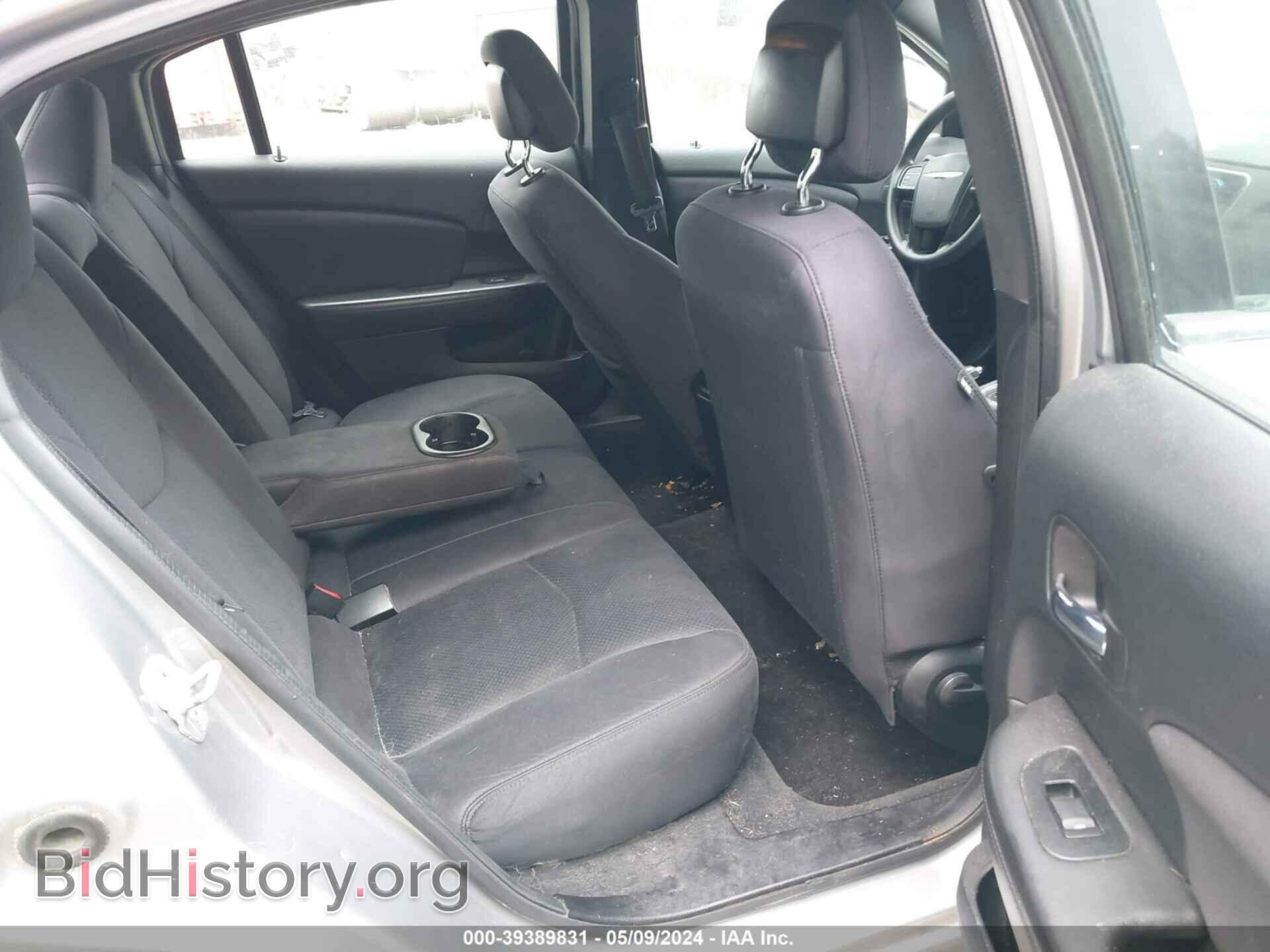 2013 CHRYSLER 200 - VIN: 1C3CCBAB3DN698648 - Фото 8