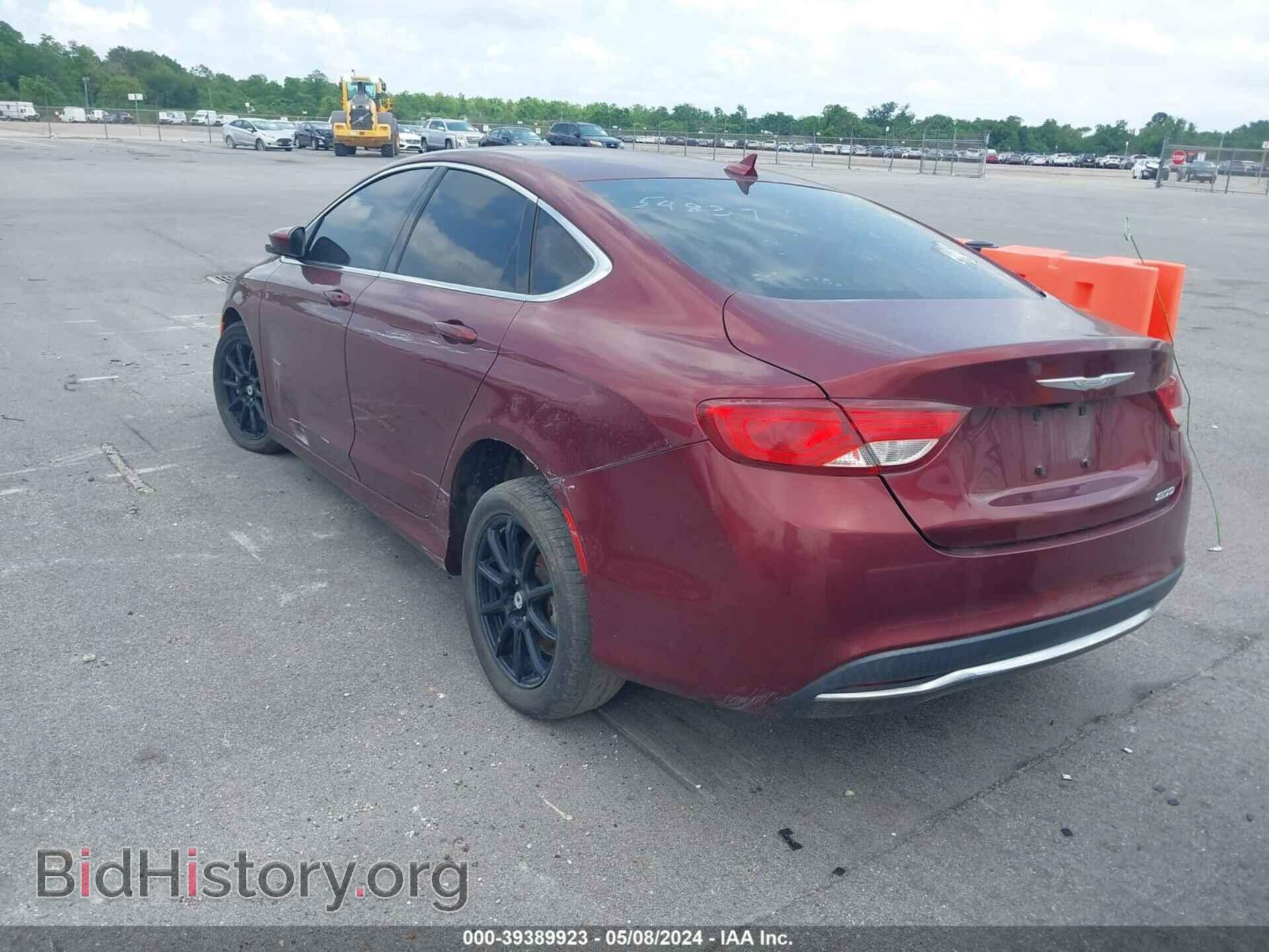 2017 CHRYSLER 200 - VIN: 1C3CCCAB8HN505941 - Фото 3