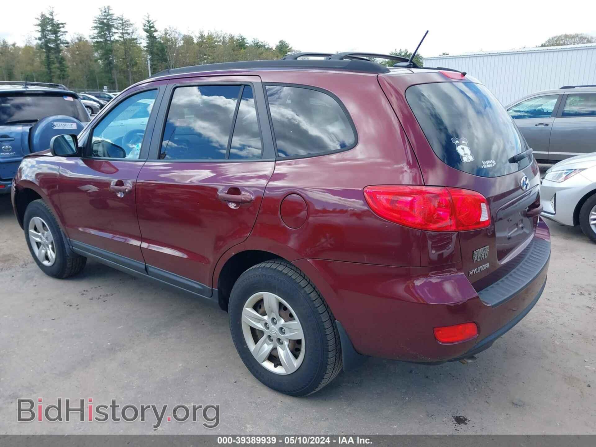 2009 HYUNDAI SANTA FE - VIN: 5NMSG73D79H295221 - Фото 3