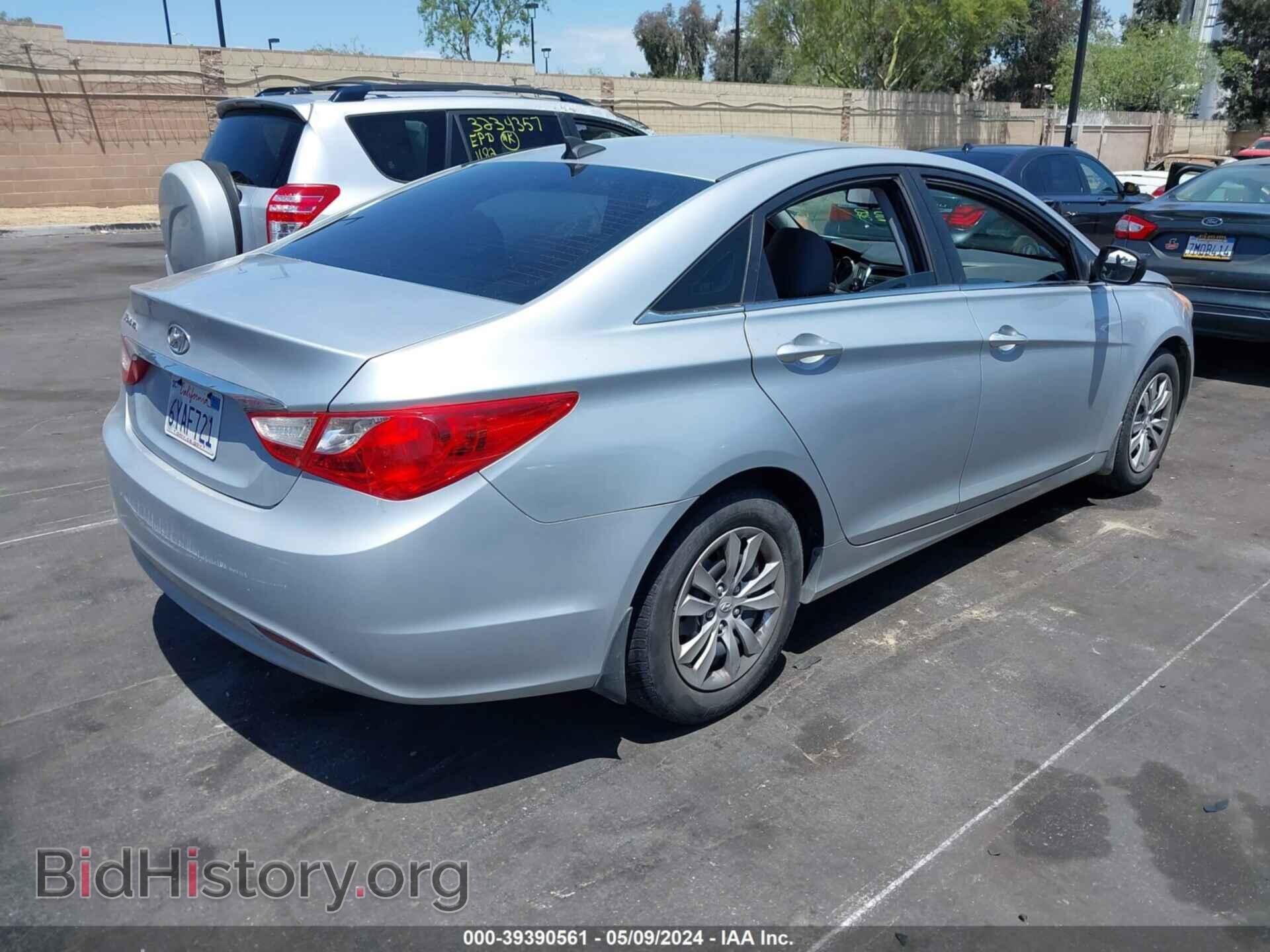 2013 HYUNDAI SONATA - VIN: 5NPEB4AC2DH580974 - Фото 4