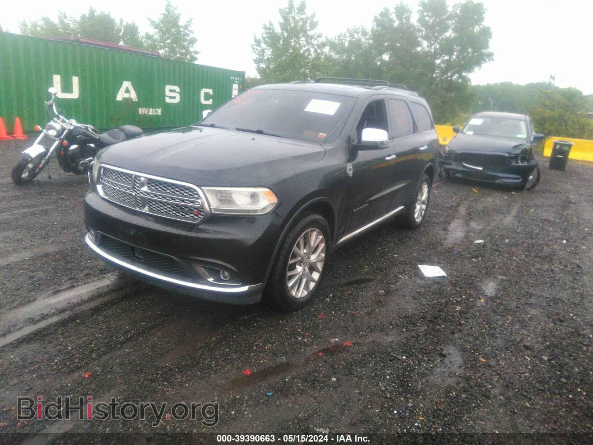 2014 DODGE DURANGO - VIN: 1C4RDJEG8EC599212 - Фото 2