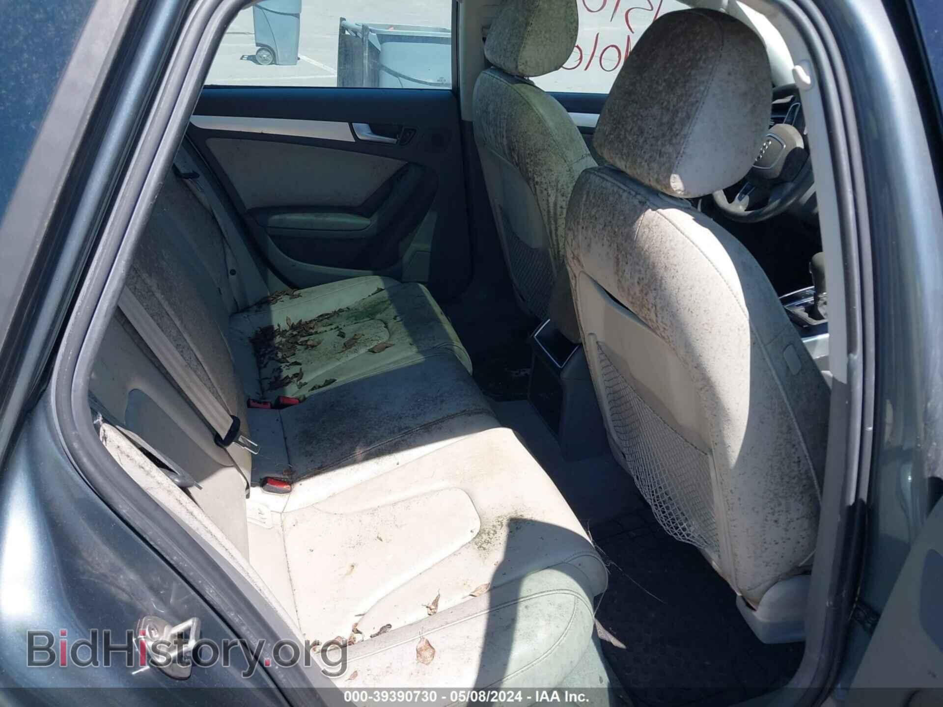 2012 AUDI A4 - VIN: WAUSFAFL6CA083170 - Фото 8