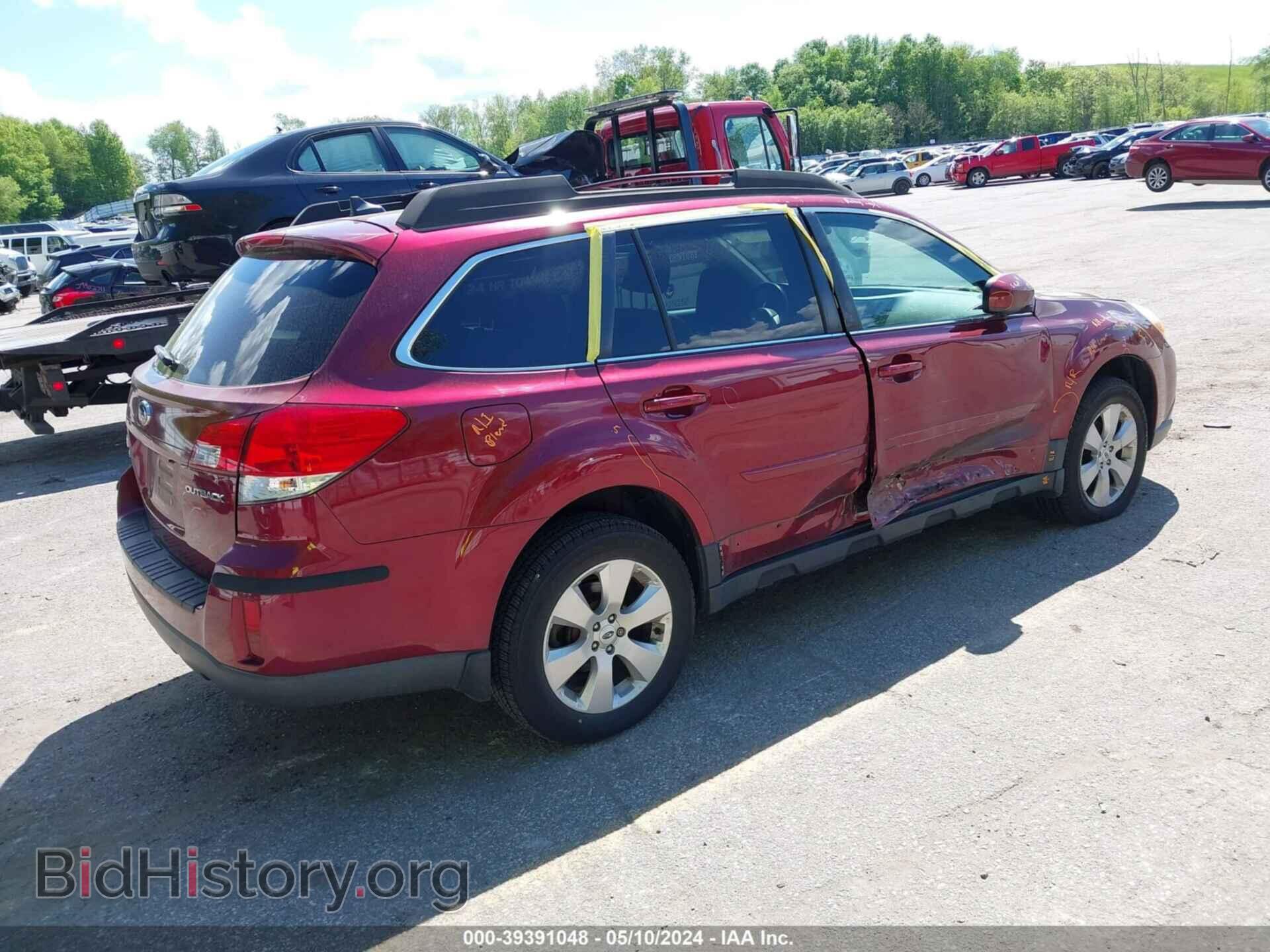 2012 SUBARU OUTBACK - VIN: 4S4BRCKC2C3215112 - Фото 4
