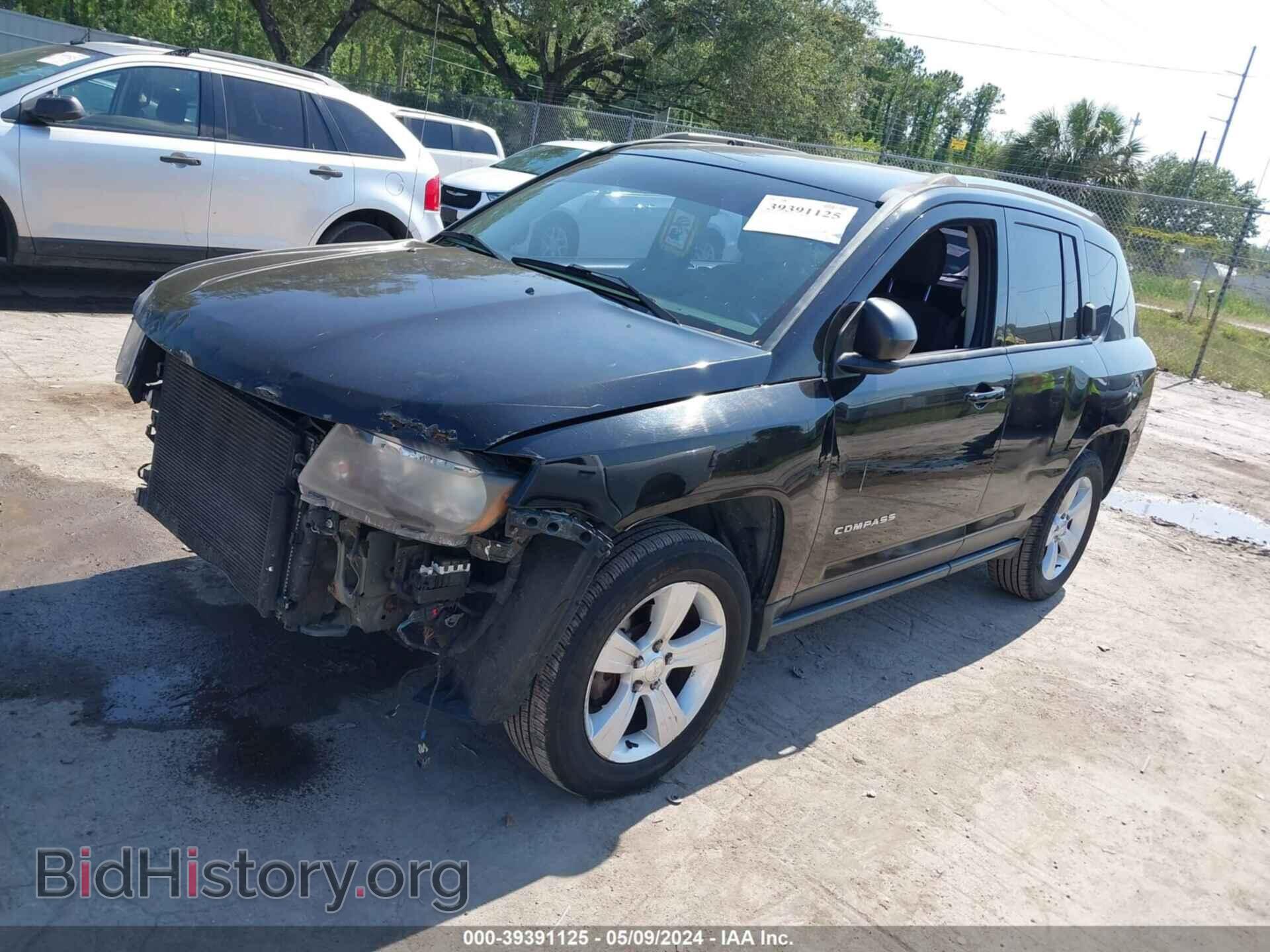 2014 JEEP COMPASS - VIN: 1C4NJDBB5ED566552 - Фото 2
