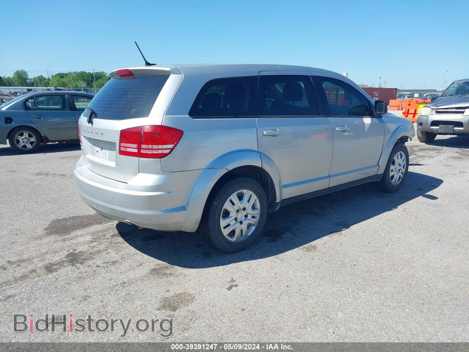 2013 DODGE JOURNEY - VIN: 3C4PDCAB1DT611698 - Фото 4