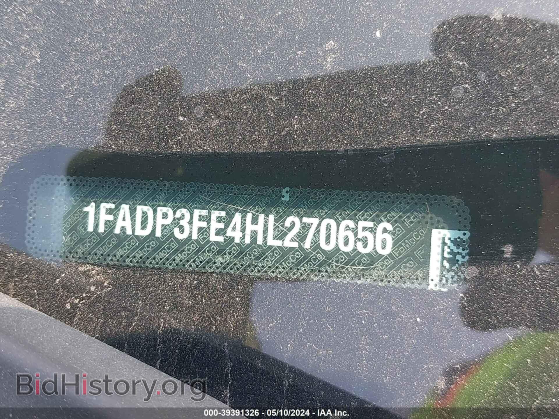 2017 FORD FOCUS - VIN: 1FADP3FE4HL270656 - Фото 9
