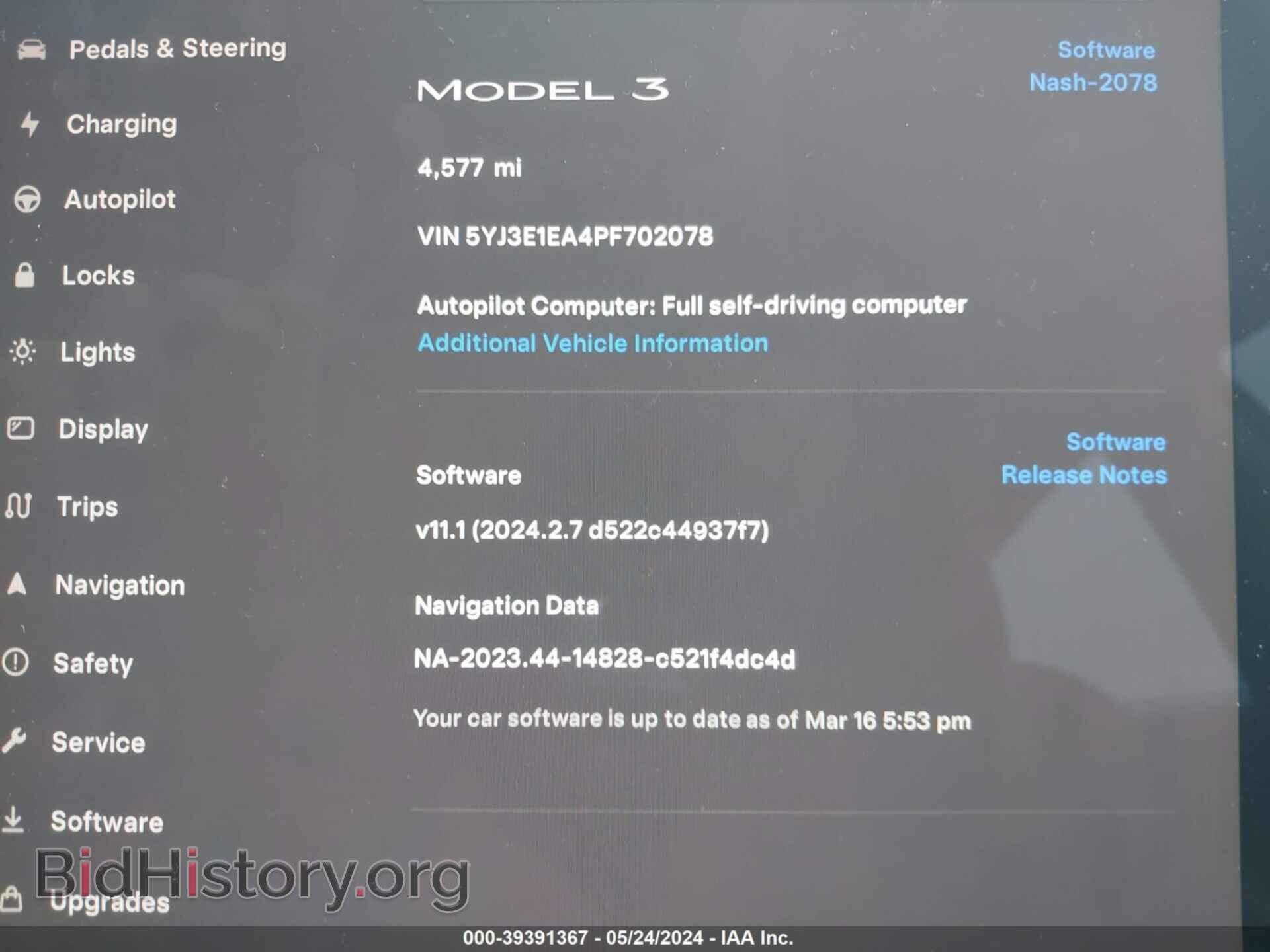 2023 TESLA MODEL 3 - VIN: 5YJ3E1EA4PF702078 - Фото 17