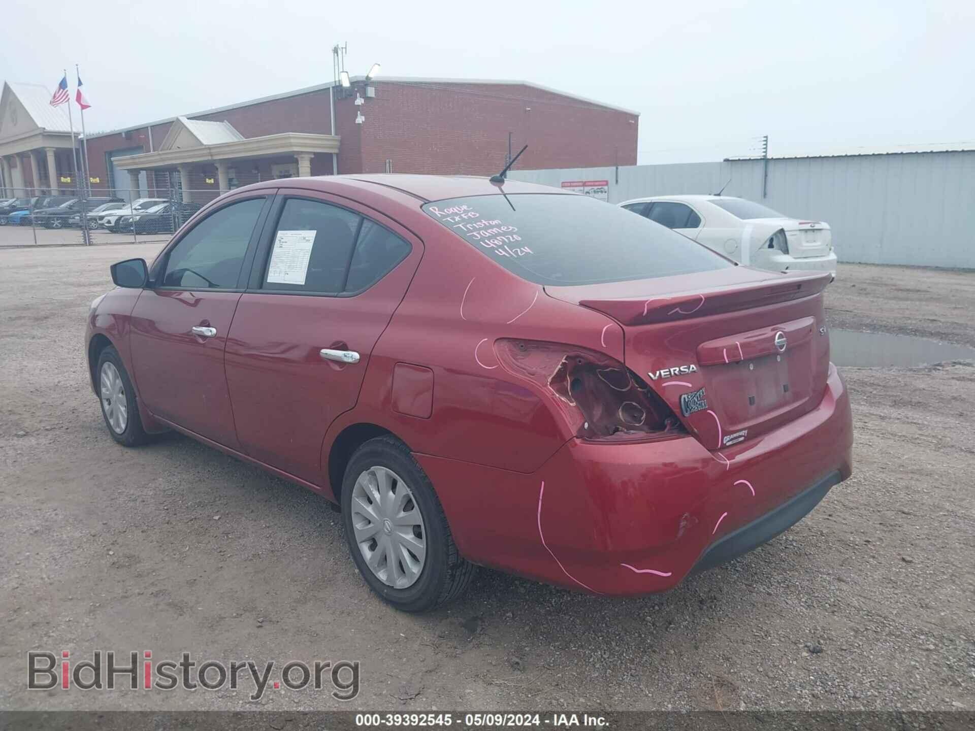 2019 NISSAN VERSA - VIN: 3N1CN7AP3KL828183 - Фото 3