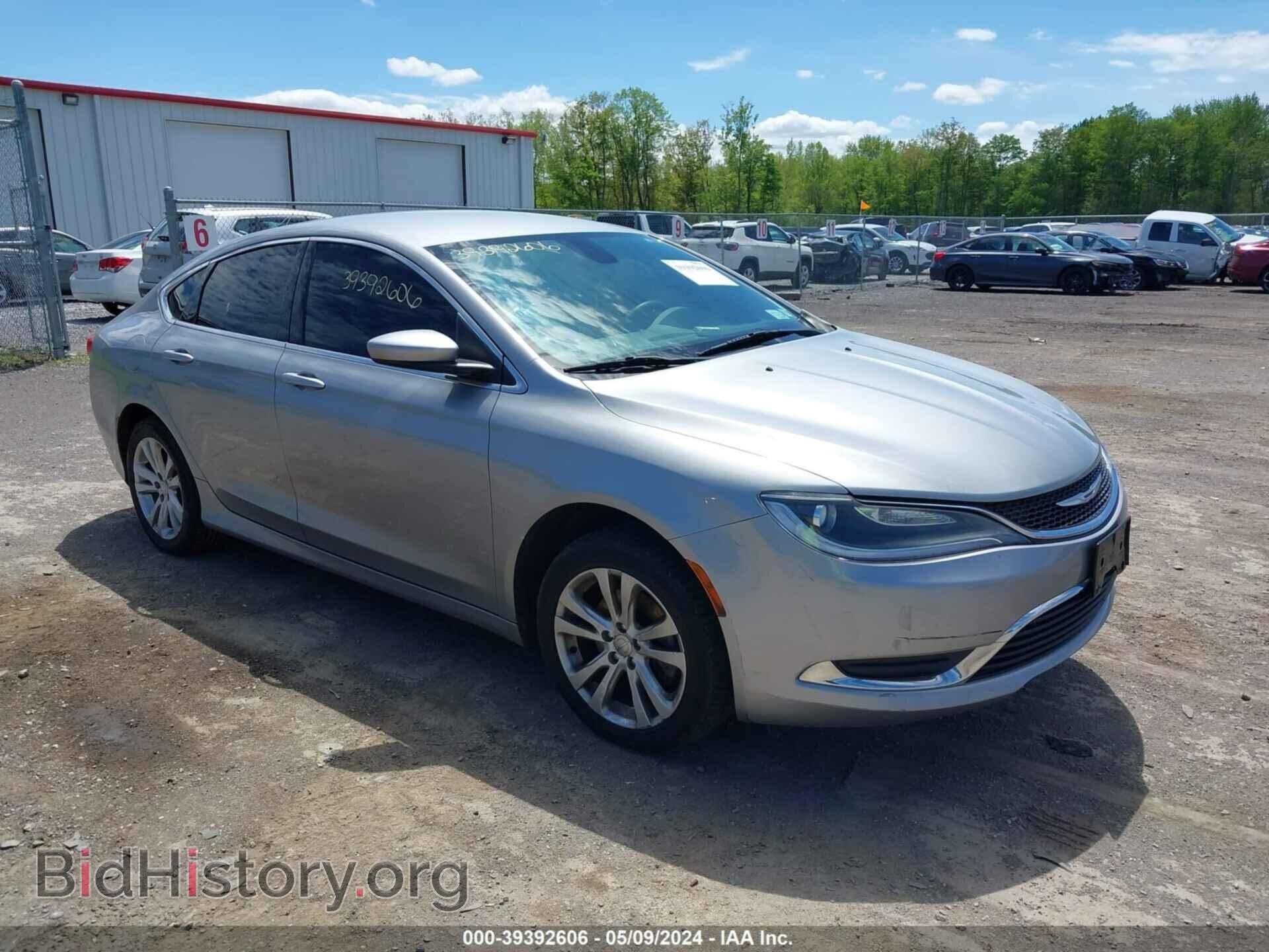Фотография 1C3CCCAB5FN576401 - CHRYSLER 200 2015