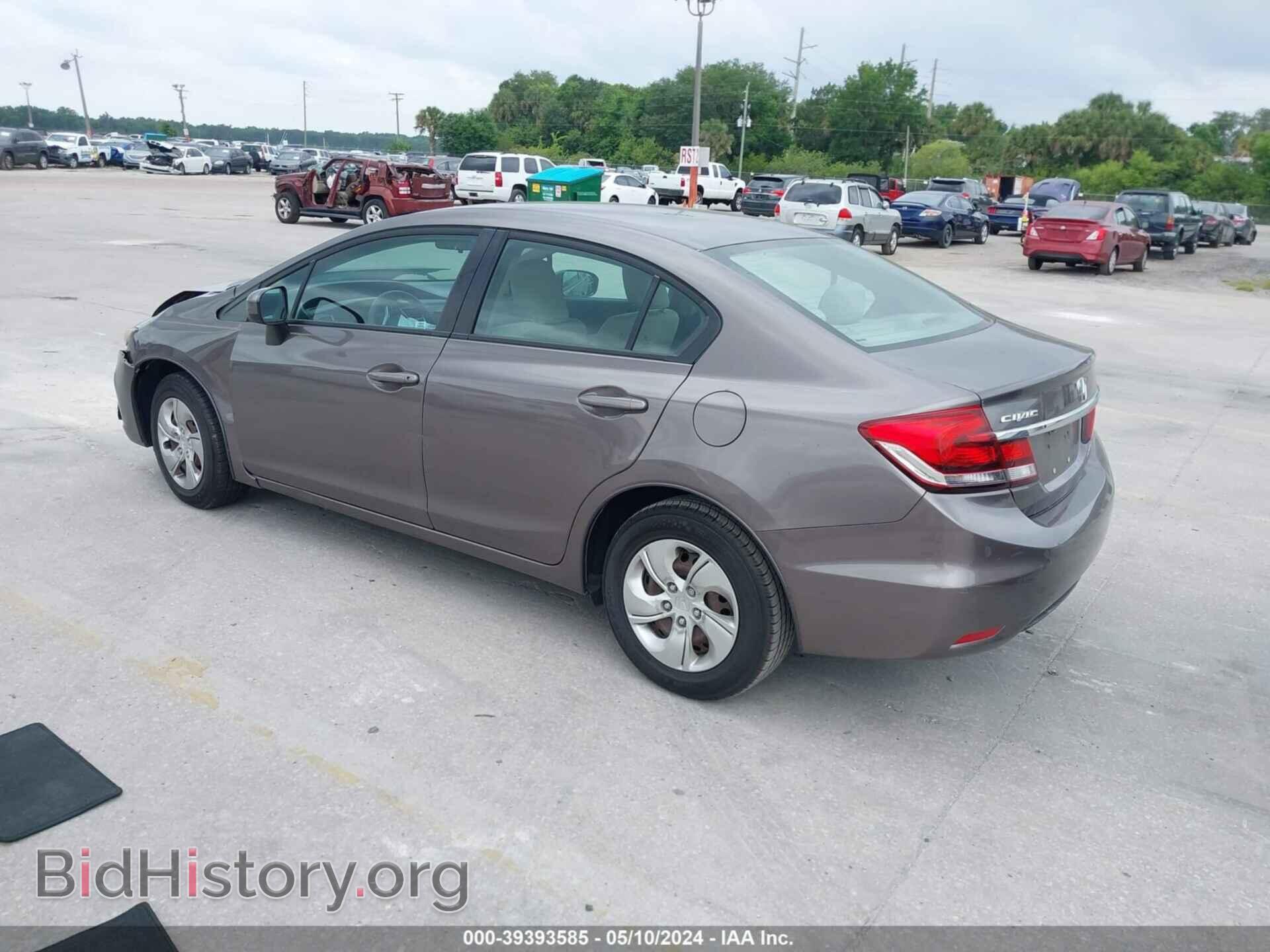 2015 HONDA CIVIC - VIN: 19XFB2F52FE033651 - Фото 3