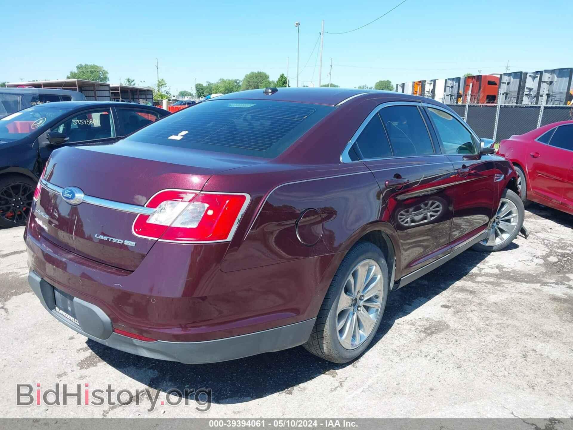 2011 FORD TAURUS - VIN: 1FAHP2JW2BG116149 - Photo 4