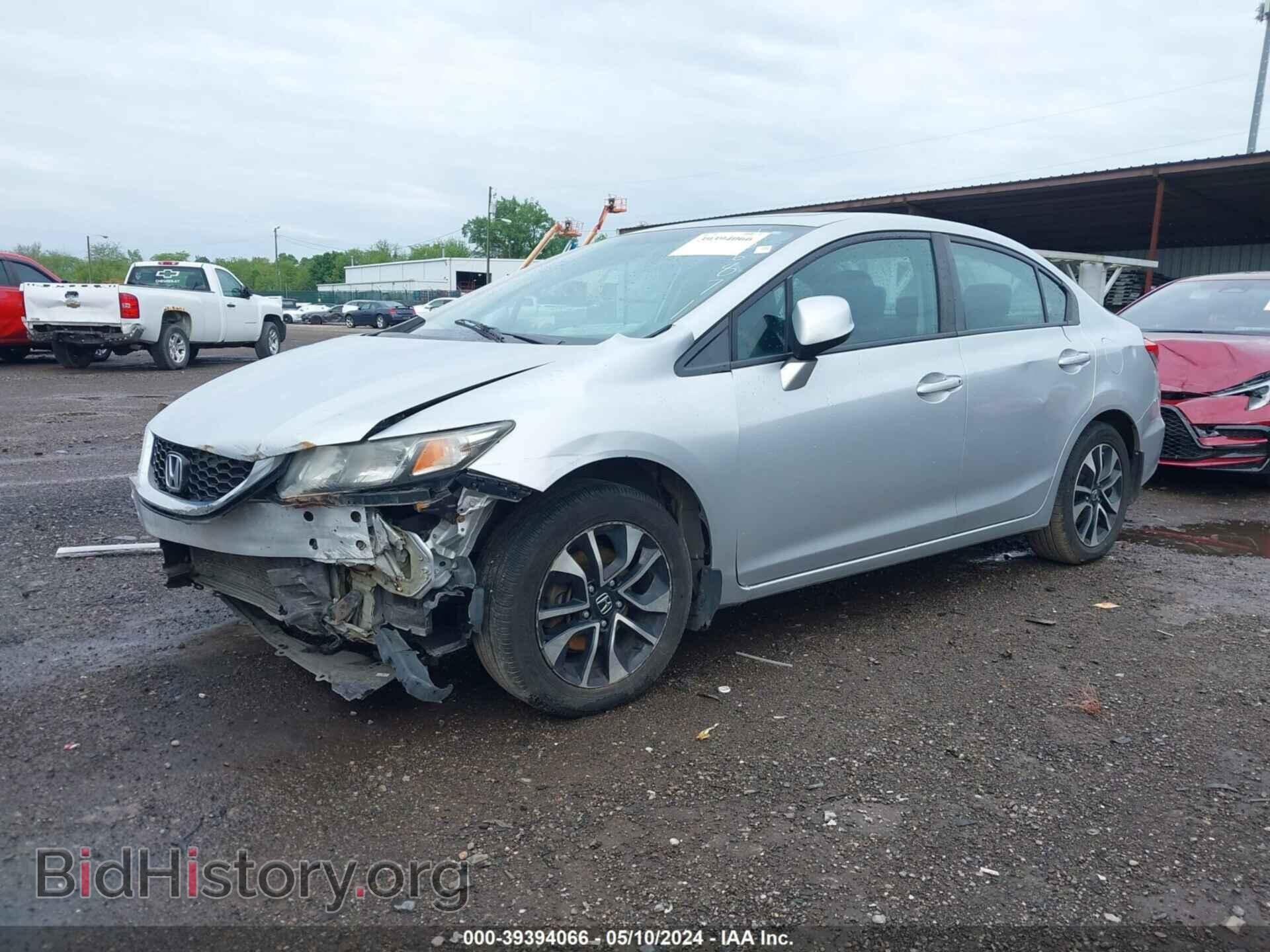 2013 HONDA CIVIC - VIN: 2HGFB2F85DH556871 - Фото 2