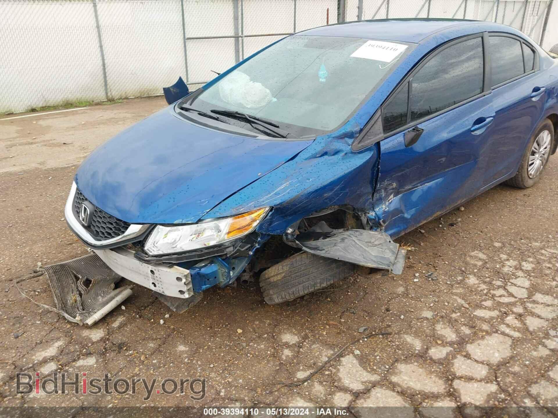 2013 HONDA CIVIC - VIN: 19XFB2F53DE013518 - Фото 6