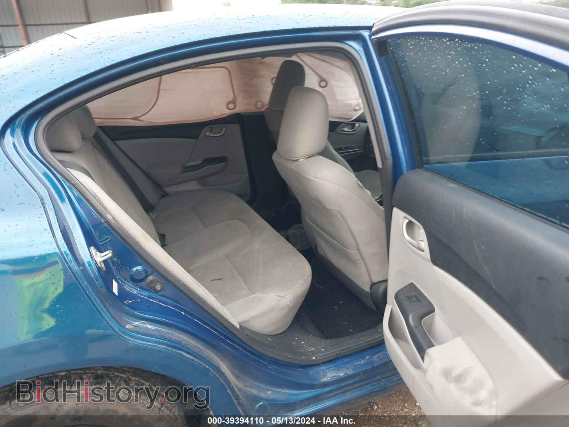 2013 HONDA CIVIC - VIN: 19XFB2F53DE013518 - Фото 8
