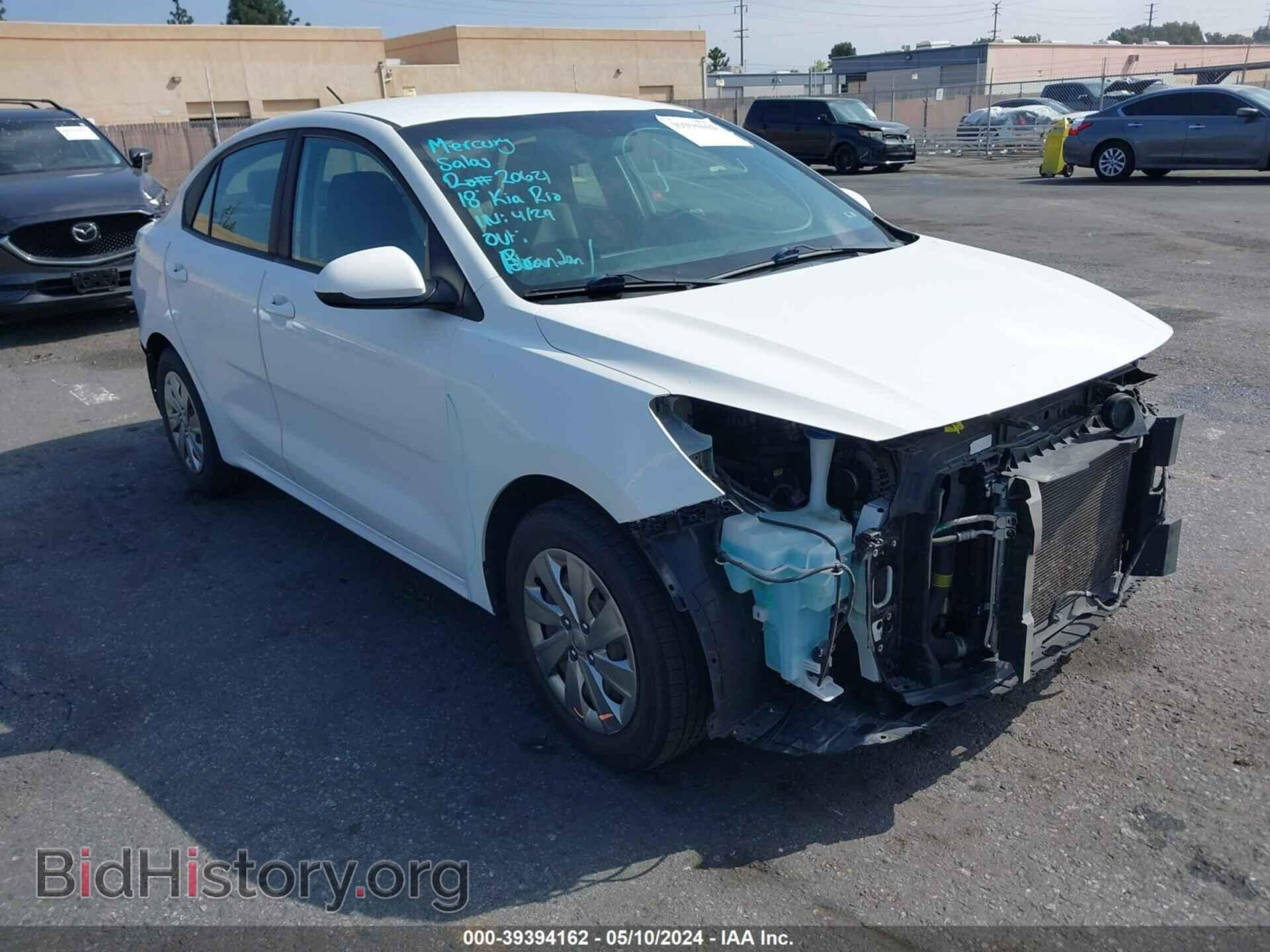 Photo 3KPA24AB5JE048446 - KIA RIO 2018