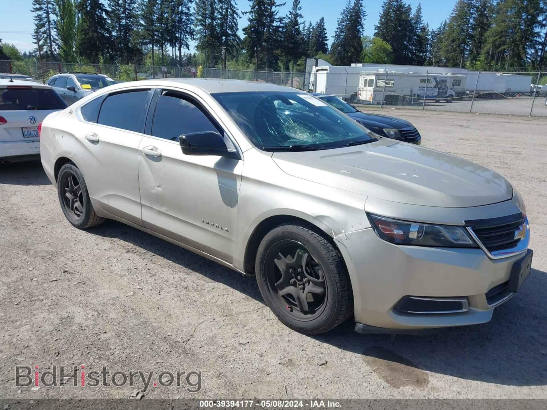Photo 2G11Y5SL1E9170424 - CHEVROLET IMPALA 2014