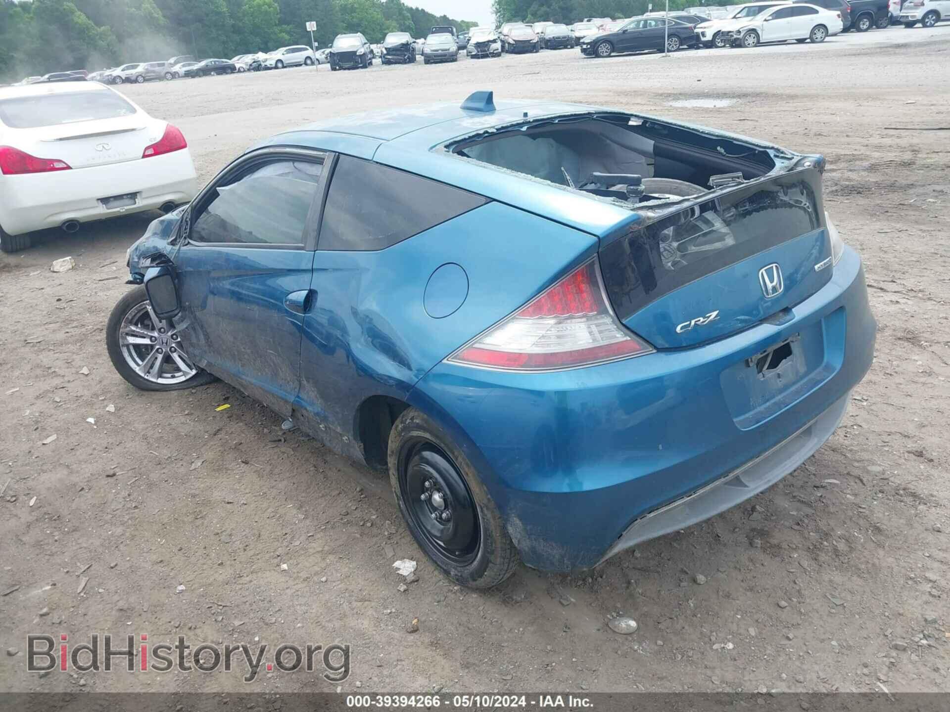 2011 HONDA CR-Z - VIN: JHMZF1D60BS008017 - Фото 3