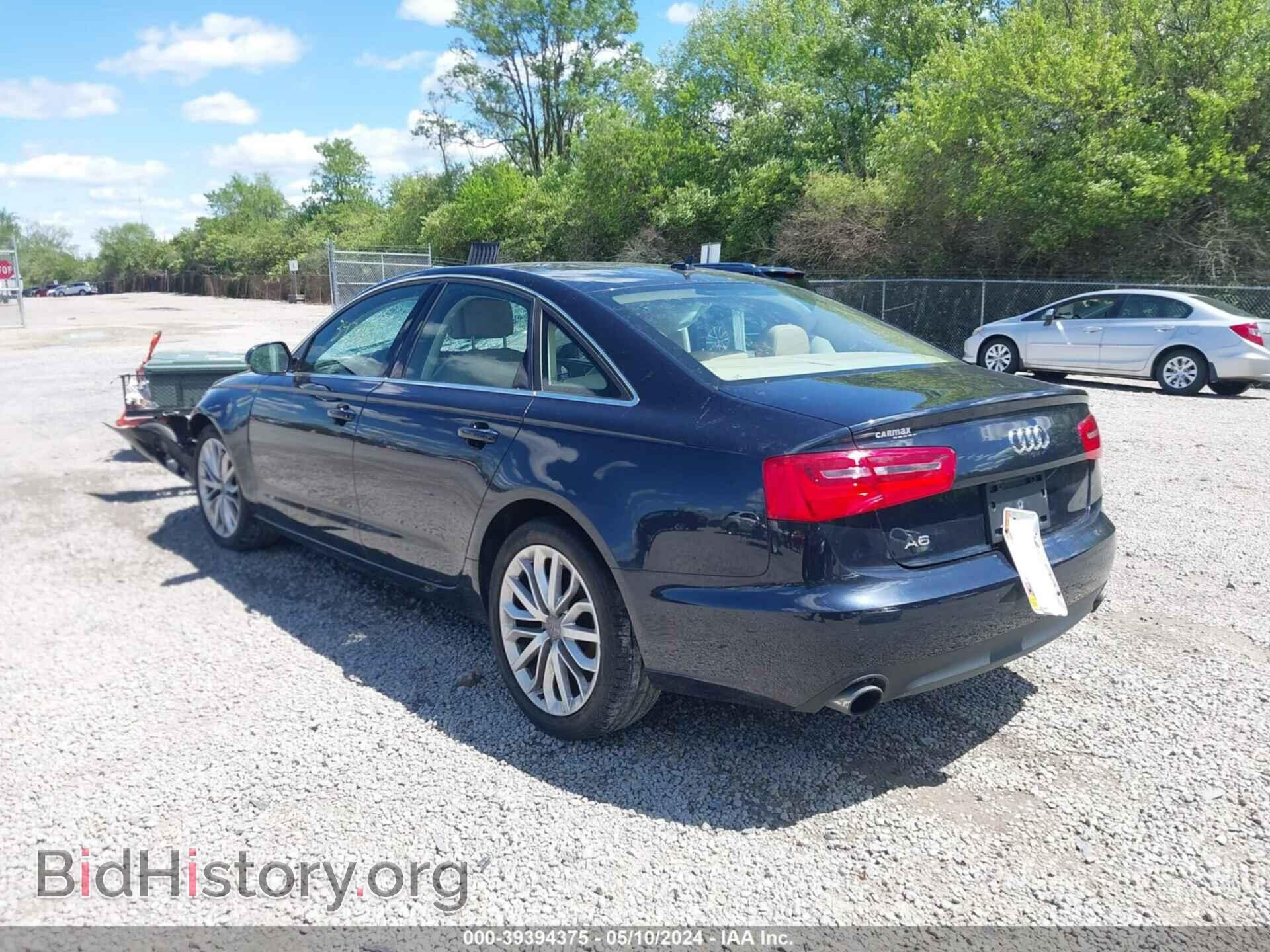 2013 AUDI A6 - VIN: WAUGFAFC4DN140367 - Фото 3