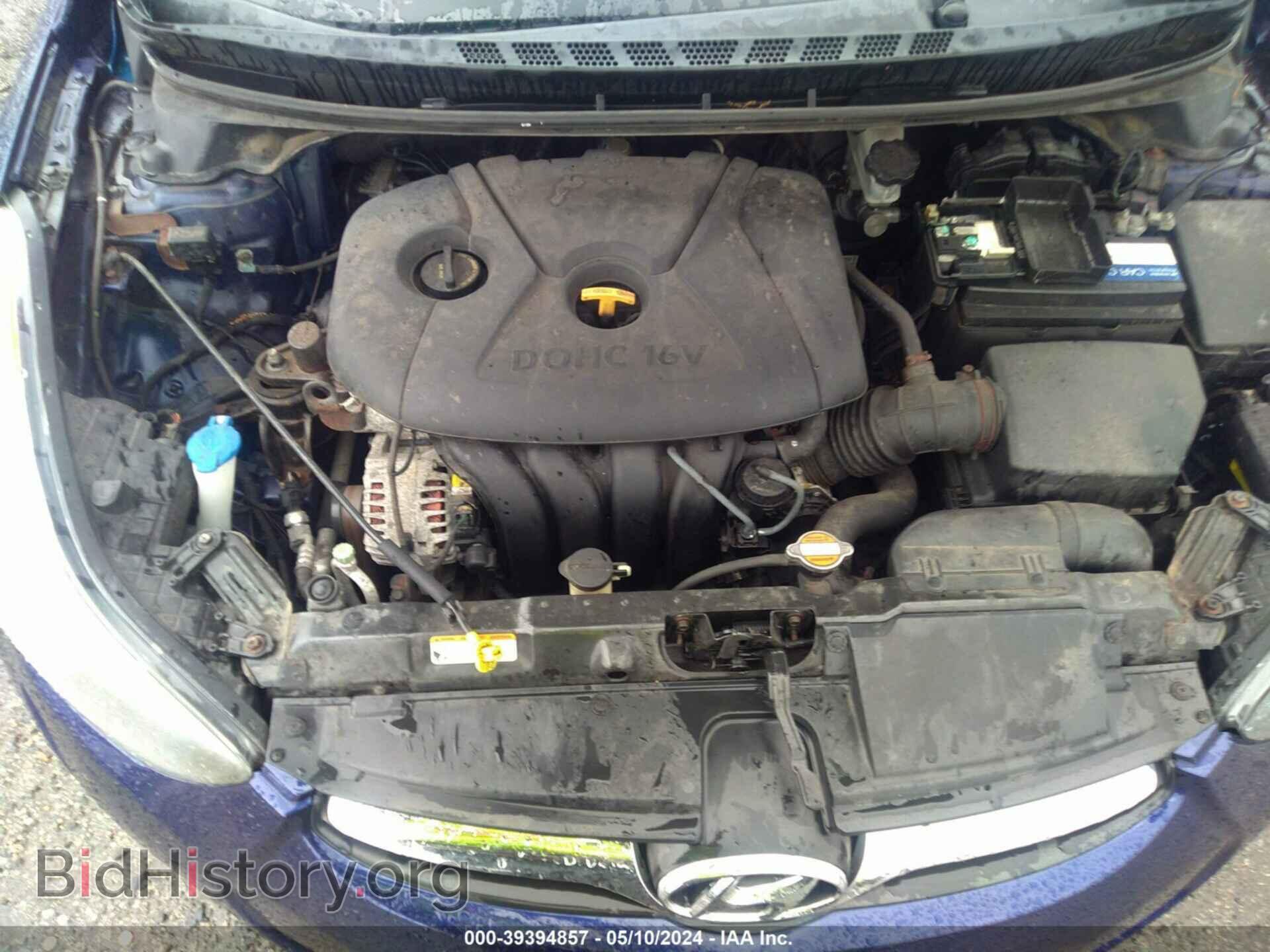 2012 HYUNDAI ELANTRA - VIN: 5NPDH4AE3CH063046 - Фото 10