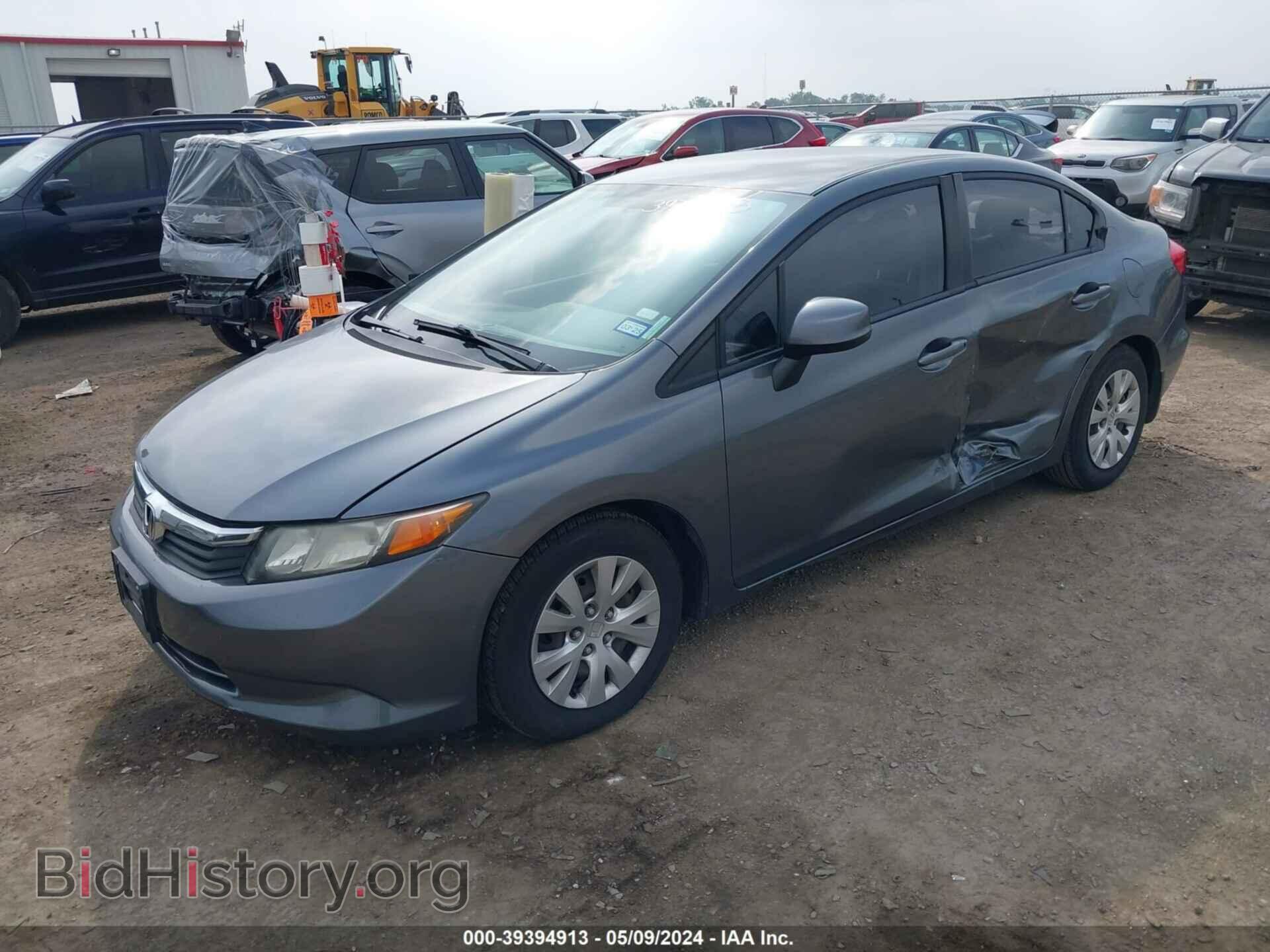 2012 HONDA CIVIC - VIN: 19XFB2F57CE377522 - Фото 2