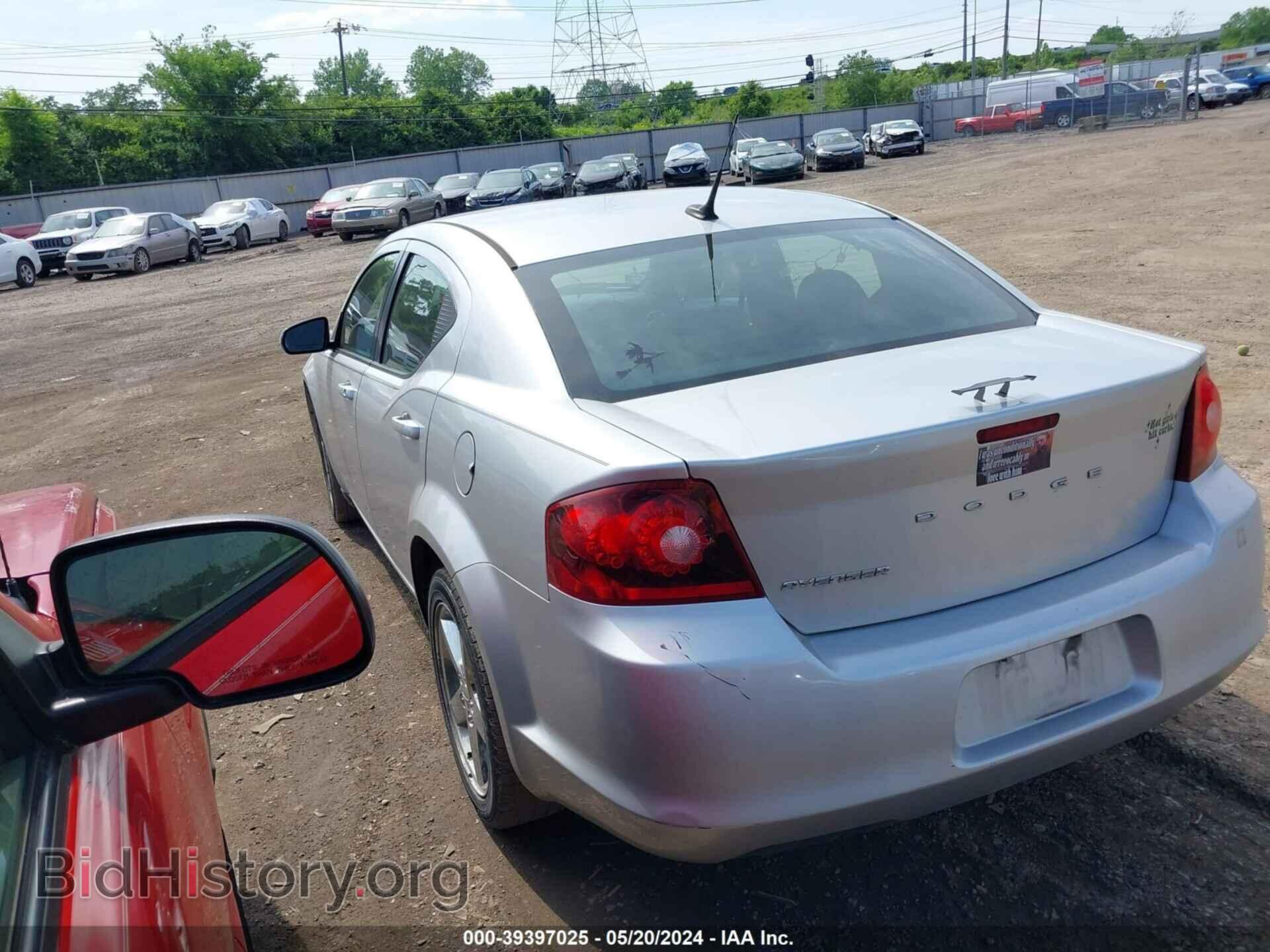 2011 DODGE AVENGER - VIN: 1B3BD2FB4BN524082 - Фото 3