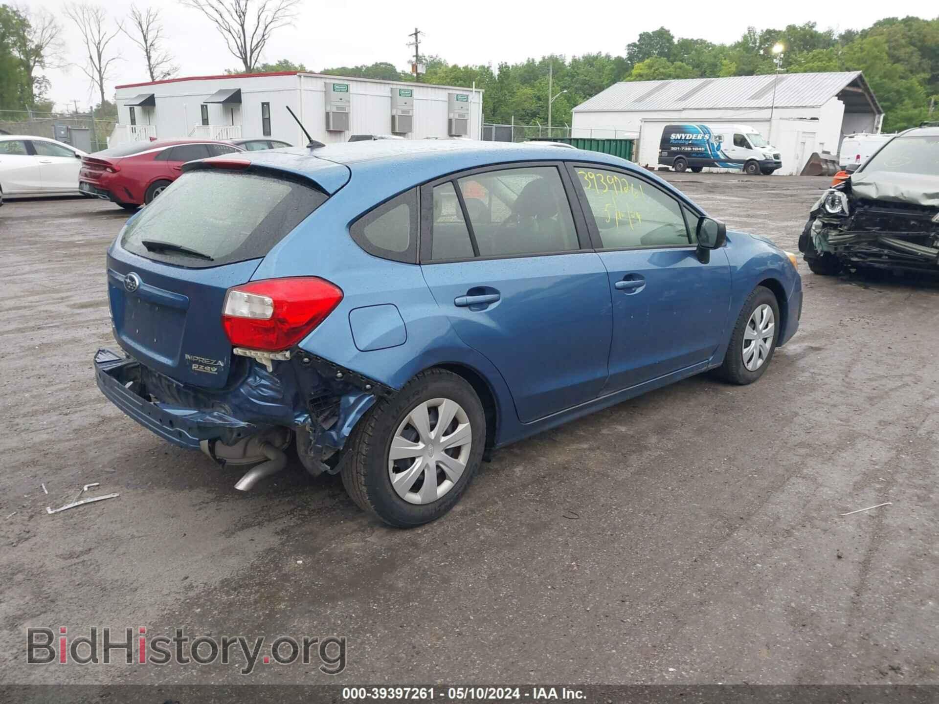 2014 SUBARU IMPREZA - VIN: JF1GPAA60E8307377 - Фото 4