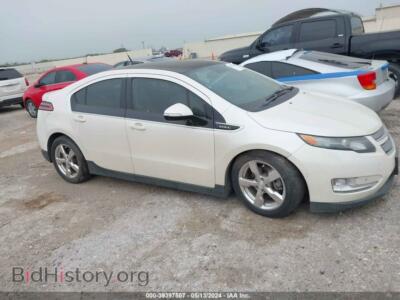 2012 Chevrolet VOLT, белый — VIN 1G1RD6E49CU108441, IAAI