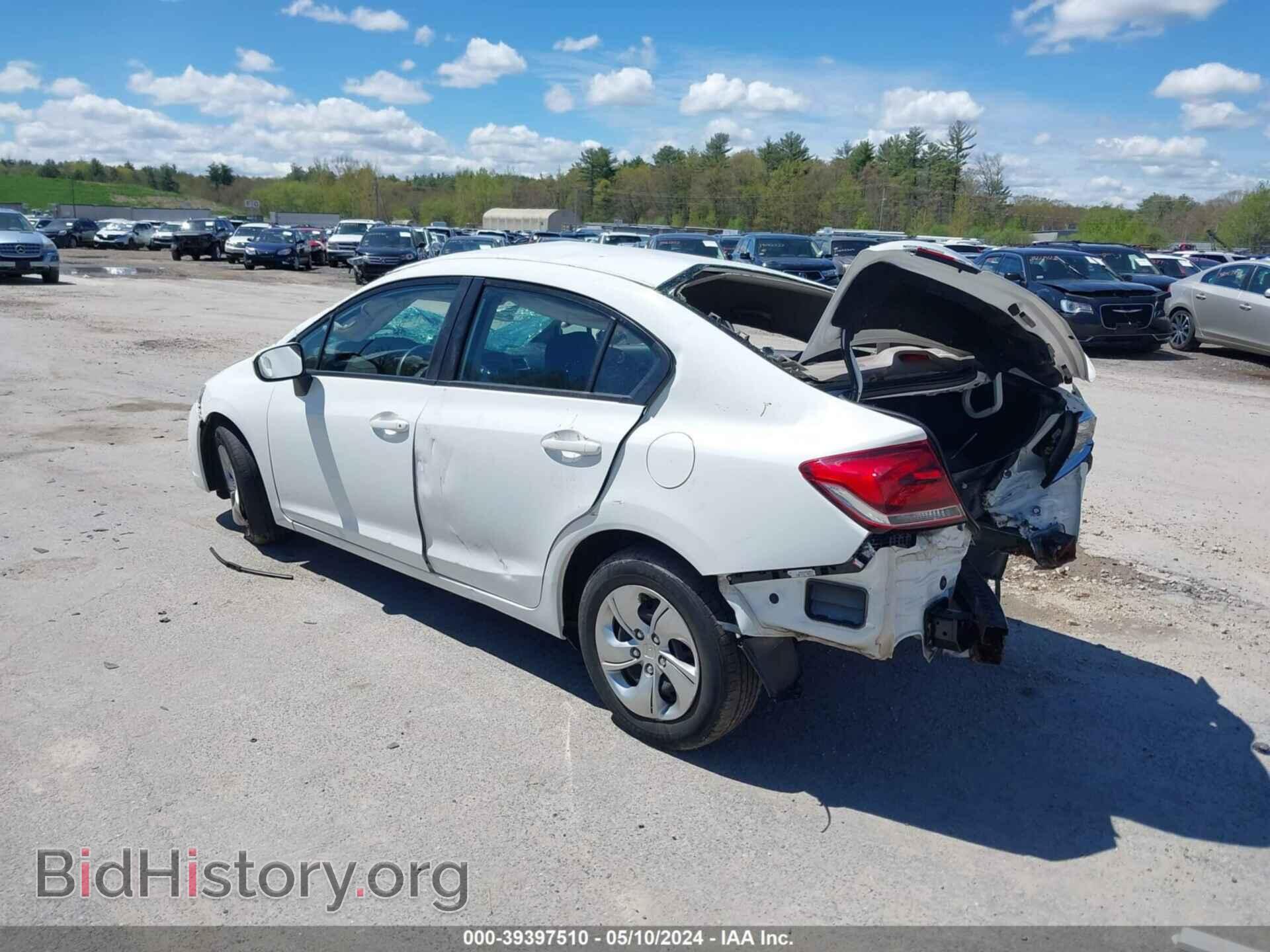 2015 HONDA CIVIC - VIN: 19XFB2F56FE296550 - Фото 3