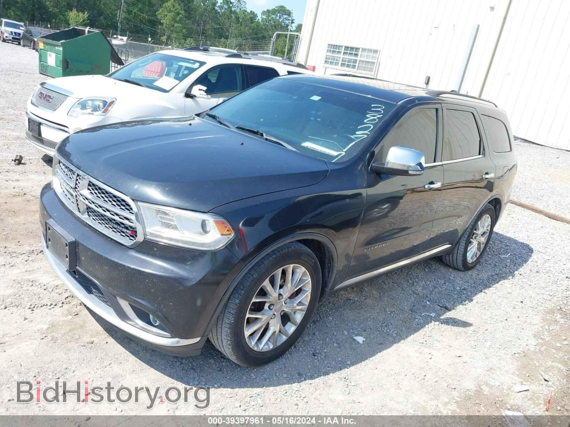 2014 DODGE DURANGO - VIN: 1C4RDHEG4EC382717 - Photo 2