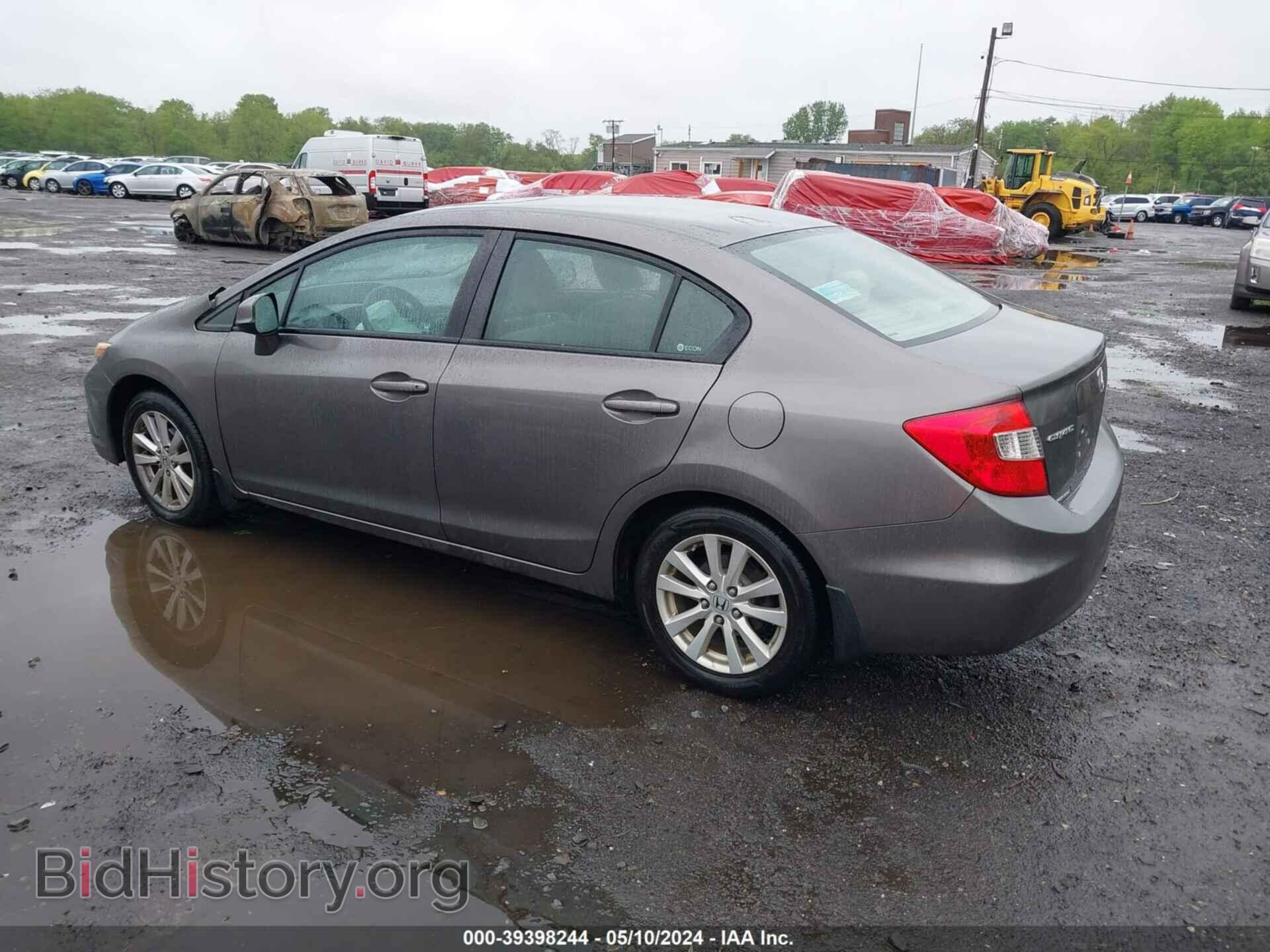 2012 HONDA CIVIC - VIN: 19XFB2F80CE380904 - Фото 3
