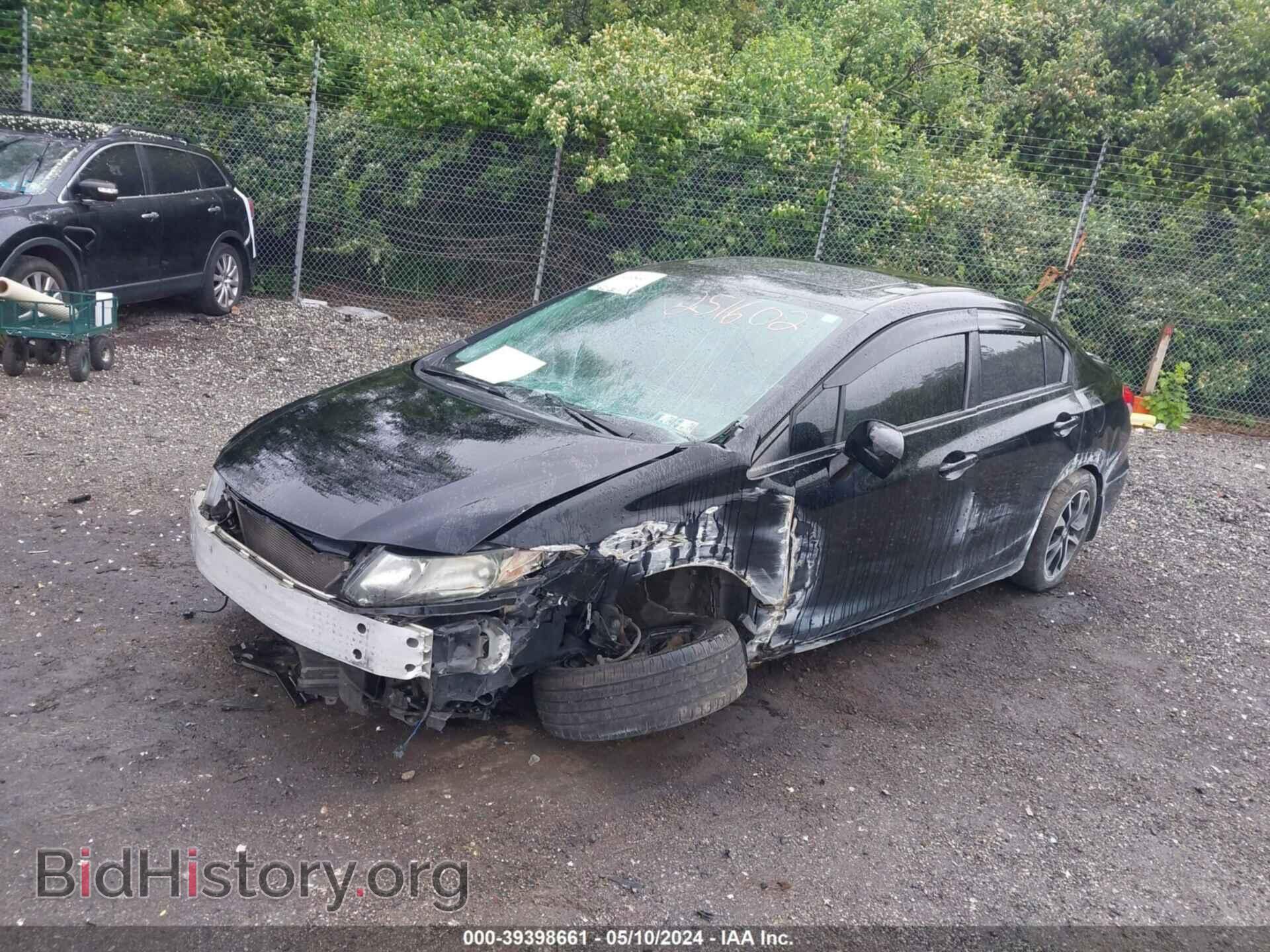 2014 HONDA CIVIC - VIN: 19XFB2F84EE251602 - Photo 2