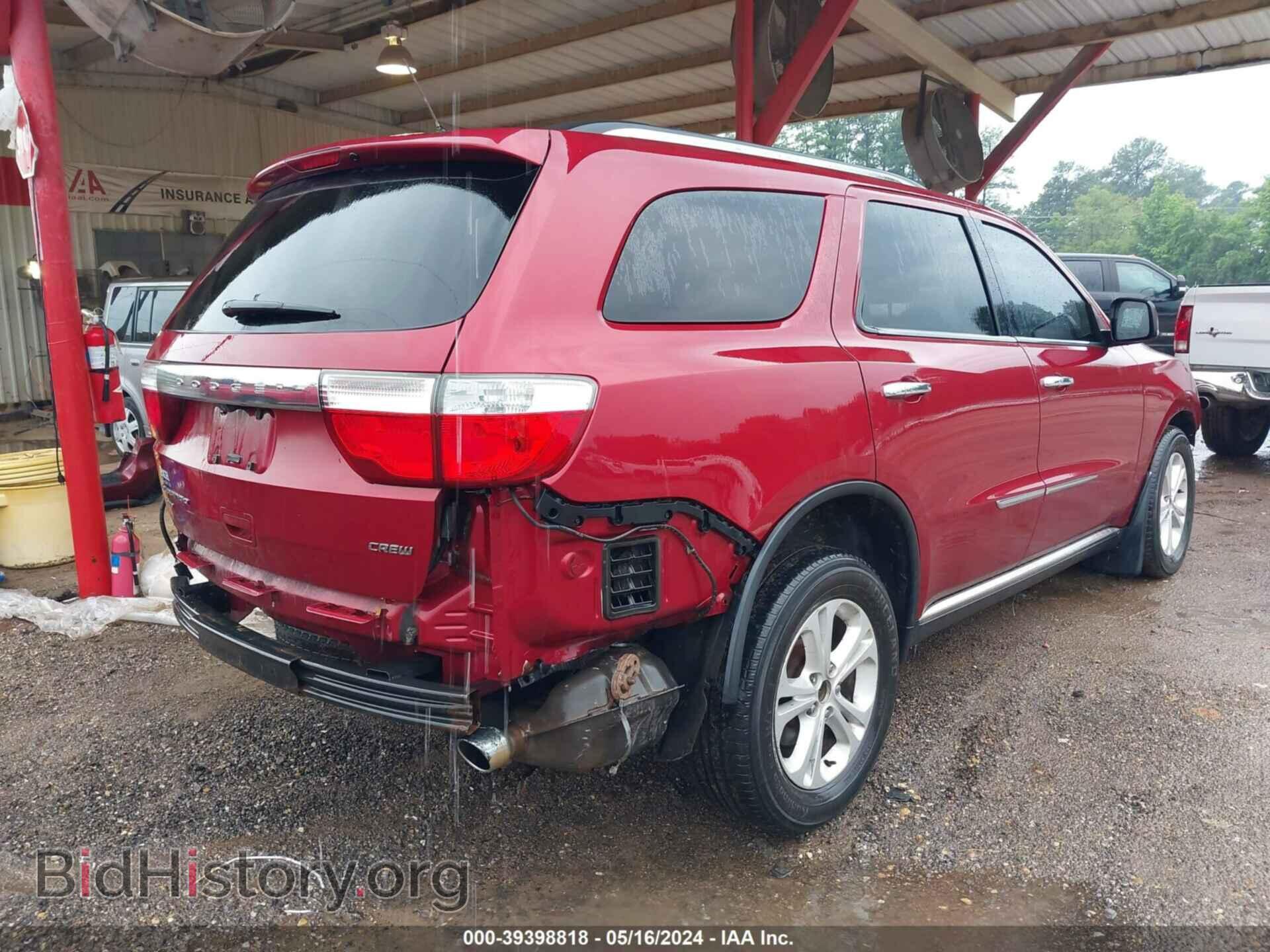 2013 DODGE DURANGO - VIN: 1C4RDJDG7DC527840 - Фото 4