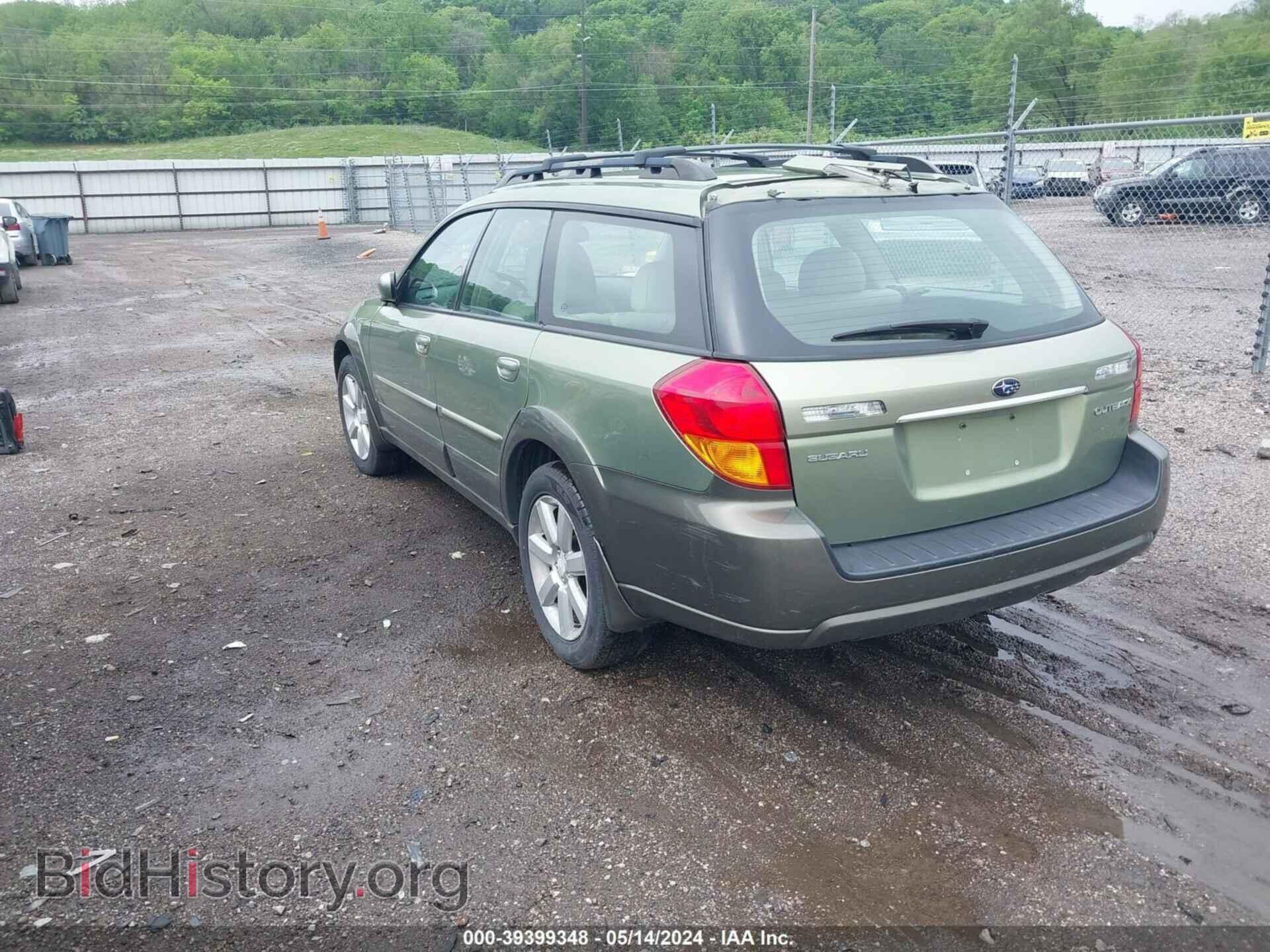 2006 SUBARU OUTBACK - VIN: 4S4BP62C267313402 - Фото 3