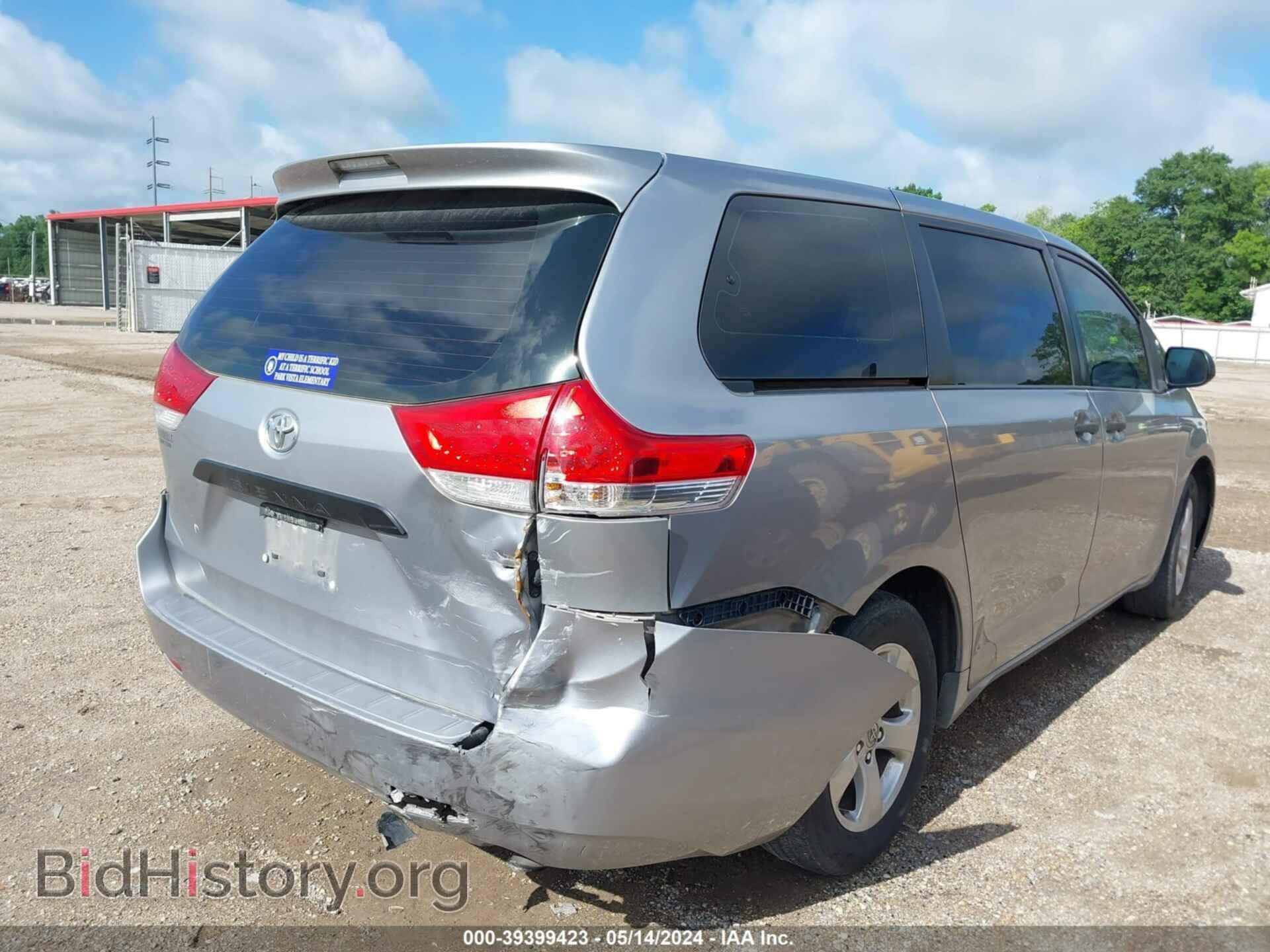 2012 TOYOTA SIENNA - VIN: 5TDKA3DC7CS014605 - Фото 6
