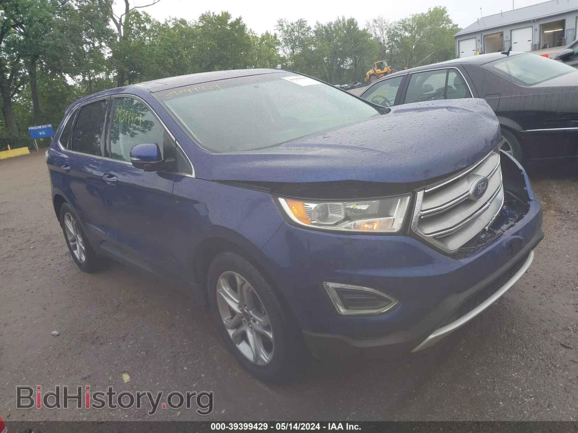 Photo 2FMTK4K82FBB16529 - FORD EDGE 2015