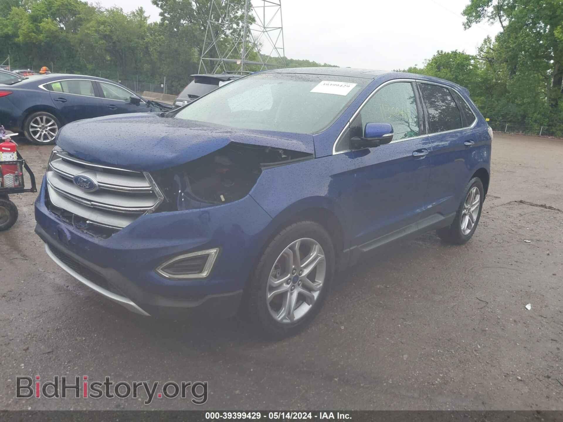 2015 FORD EDGE - VIN: 2FMTK4K82FBB16529 - Photo 2
