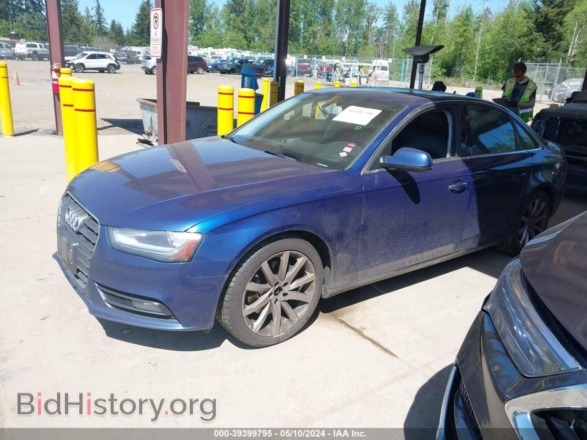 2013 AUDI A4 - VIN: WAUFFAFL3DN044726 - Фото 2