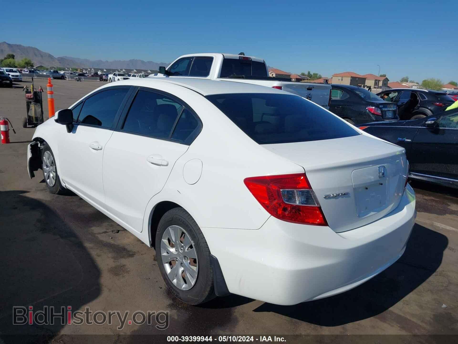 2012 HONDA CIVIC - VIN: 19XFB2F58CE056976 - Фото 3