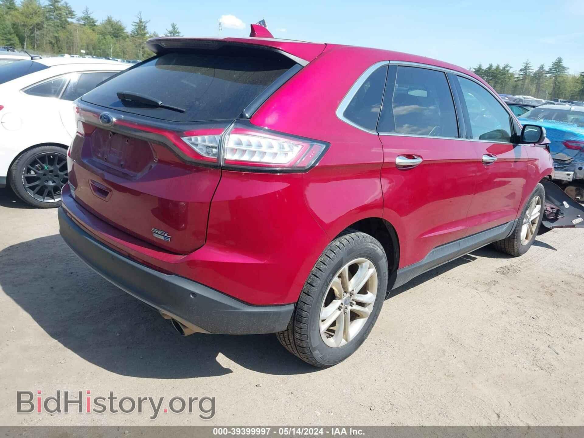 2015 FORD EDGE - VIN: 2FMTK4J95FBB63242 - Фото 4