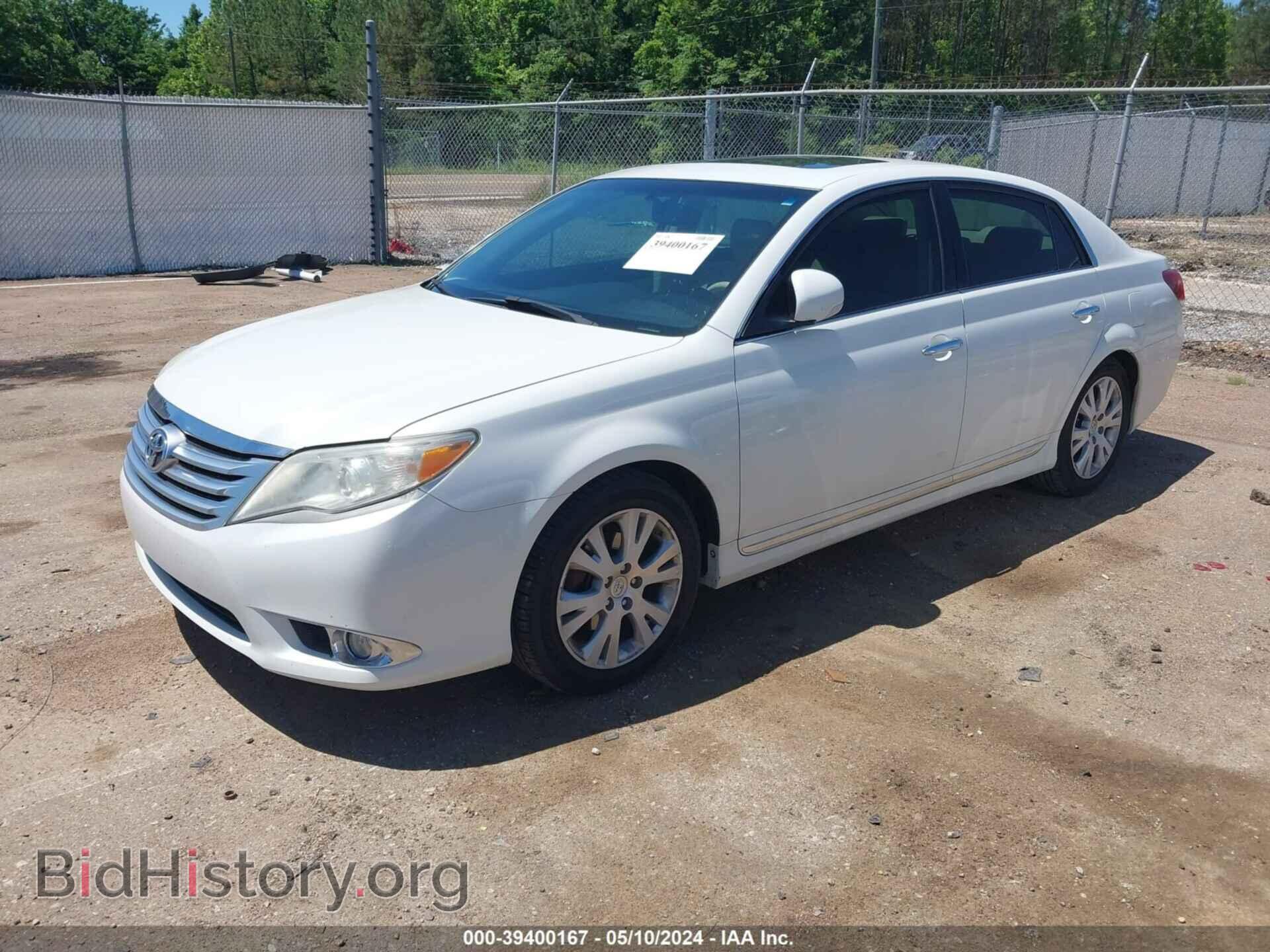 2011 TOYOTA AVALON - VIN: 4T1BK3DB0BU384255 - Фото 2