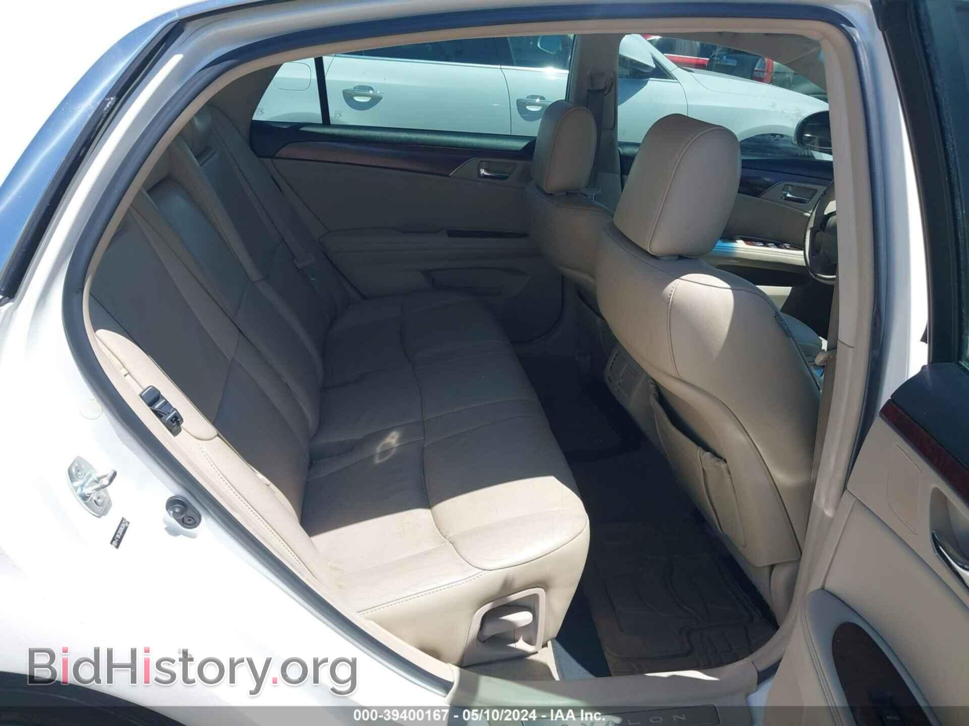 2011 TOYOTA AVALON - VIN: 4T1BK3DB0BU384255 - Фото 8