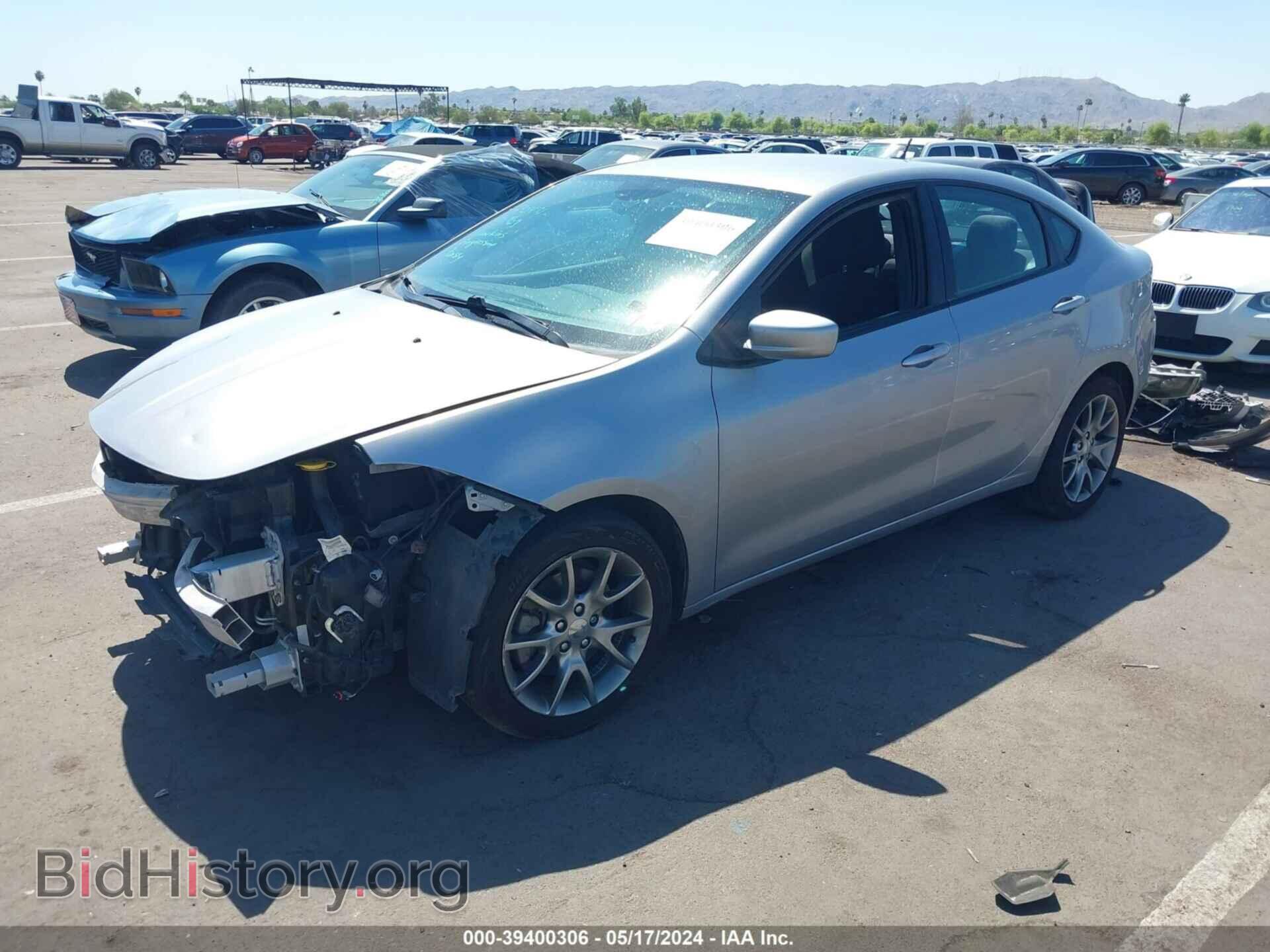 2015 DODGE DART - VIN: 1C3CDFBB5FD165907 - Фото 2